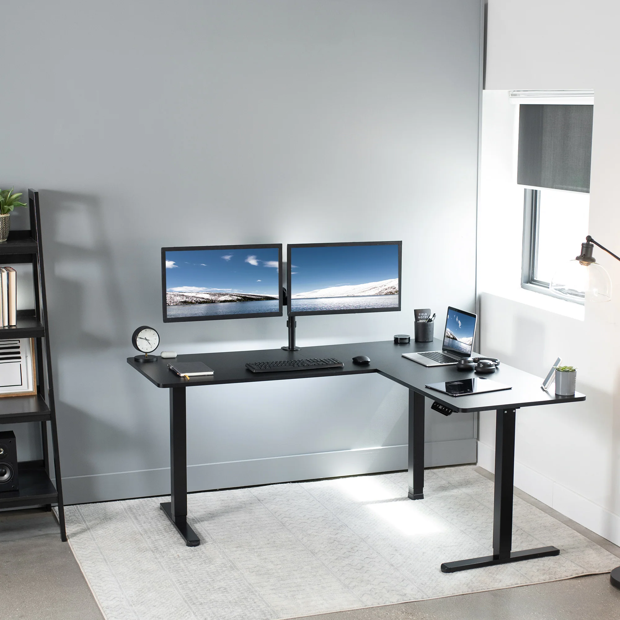 E3 Series - Corner Electric Desk - Image 8