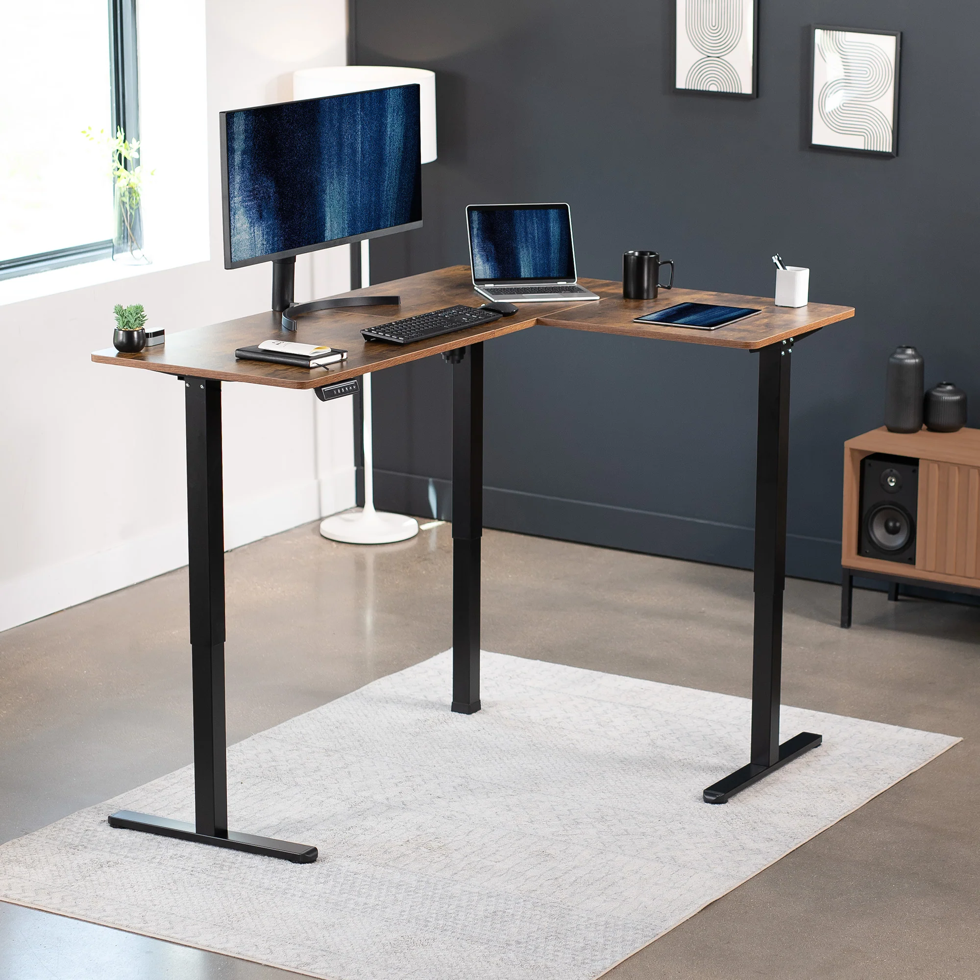 E3 Series - Corner Electric Desk - Image 82