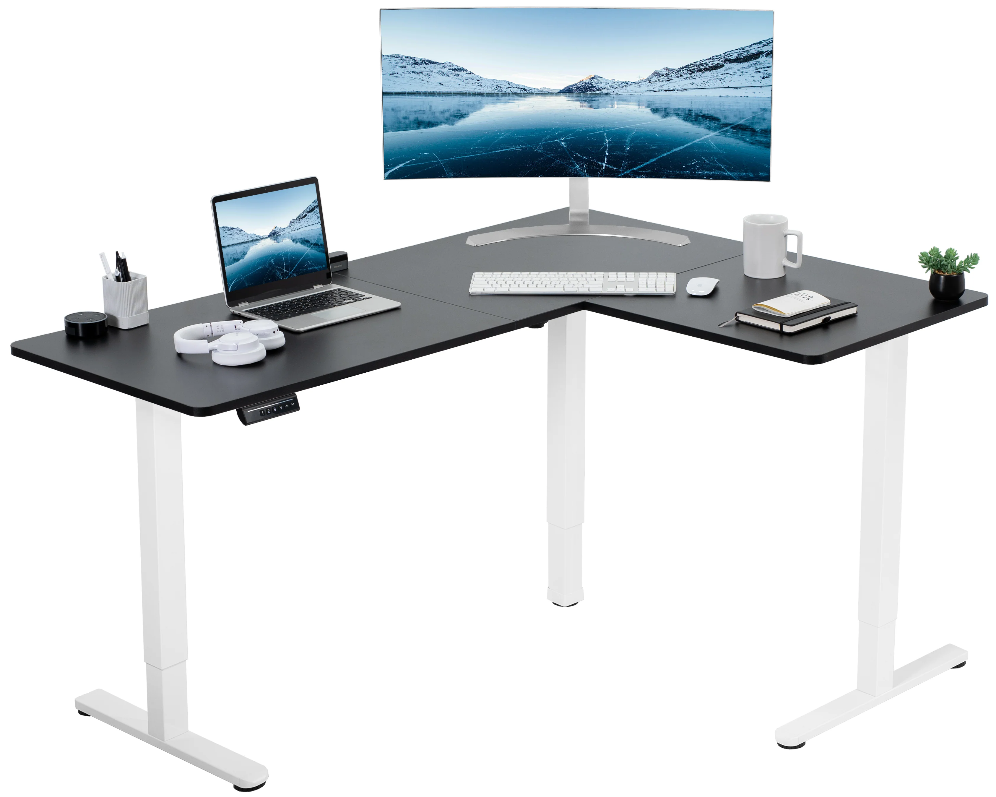 E3 Series - Corner Electric Desk - Image 85