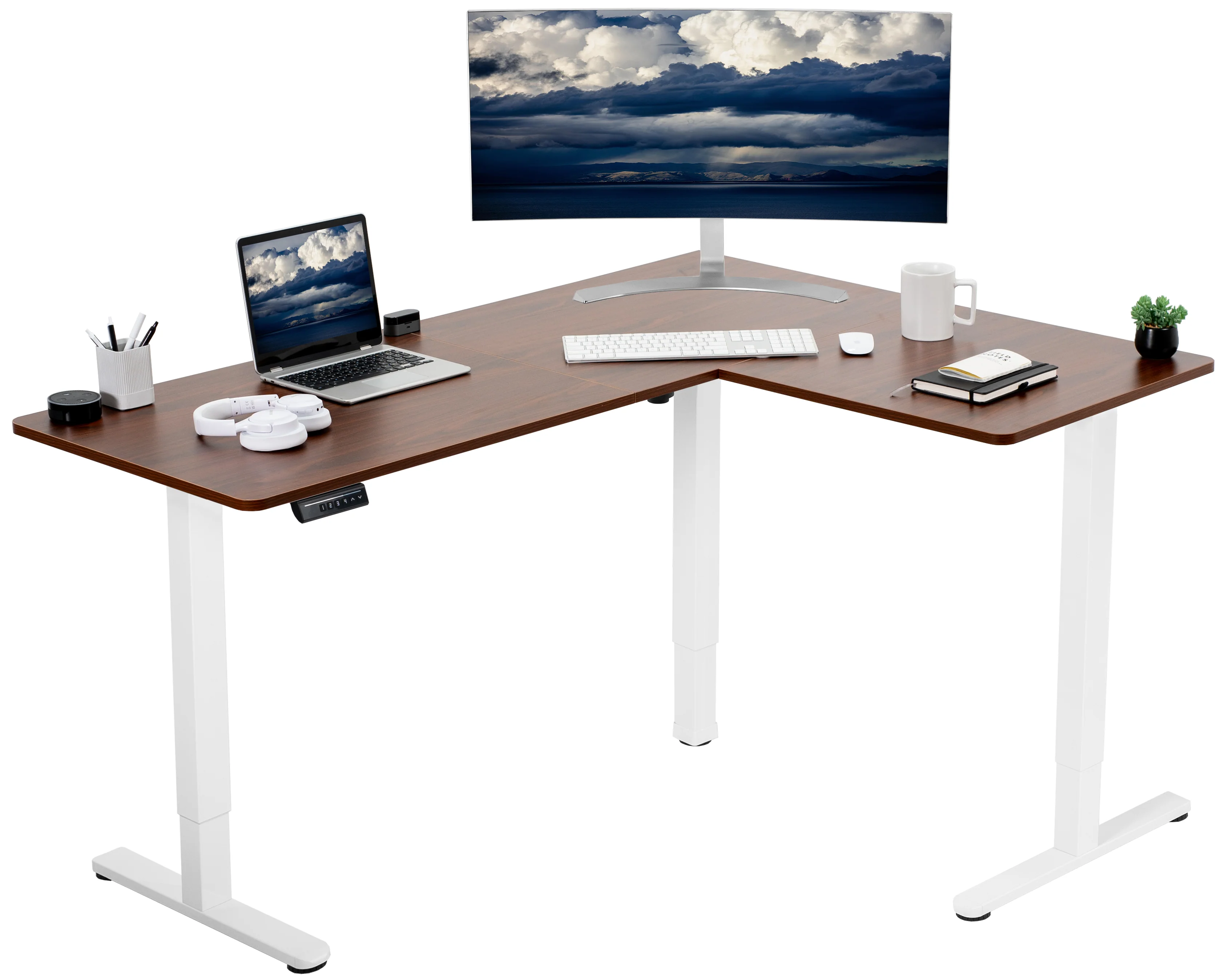 E3 Series - Corner Electric Desk - Image 89