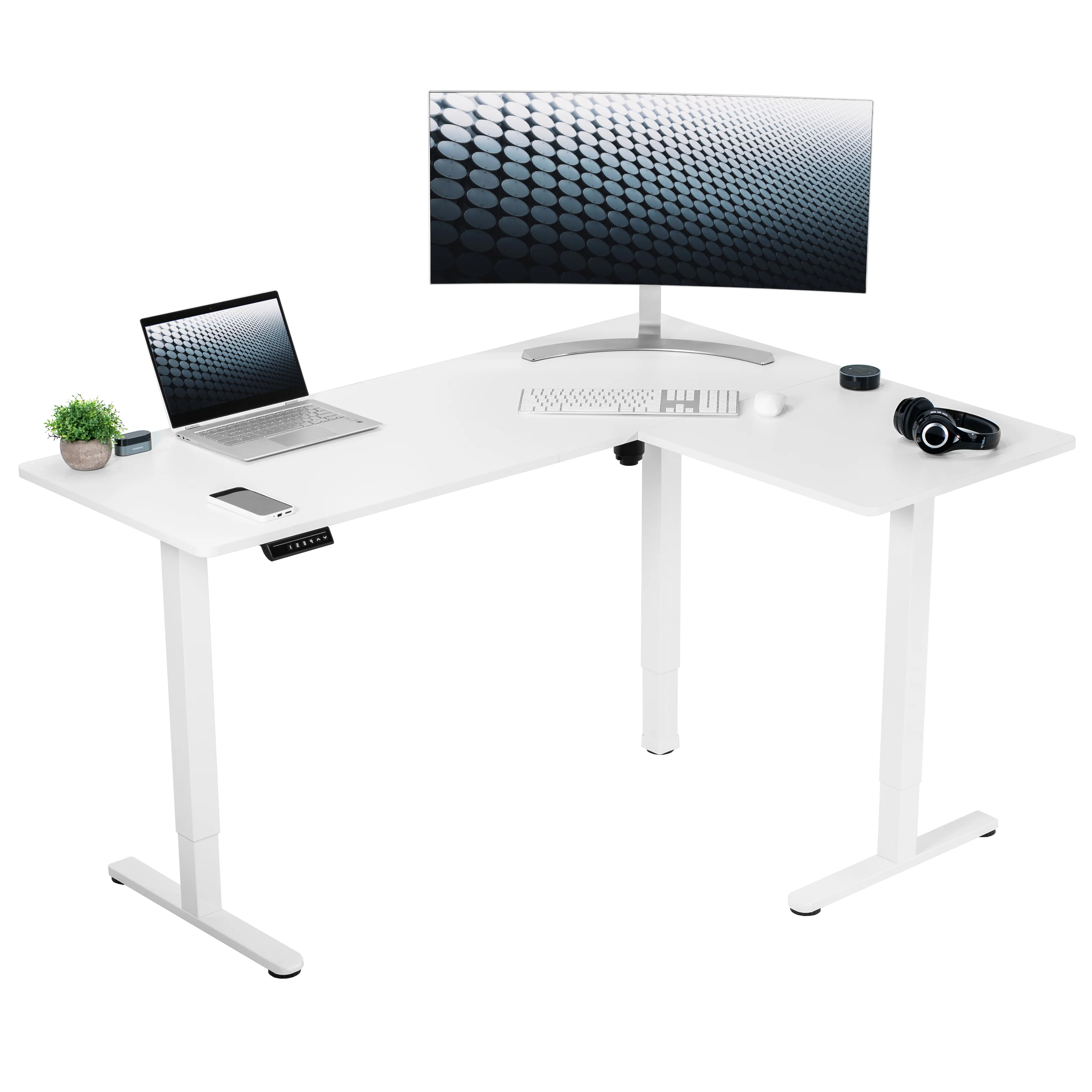 E3 Series - Corner Electric Desk - Image 95