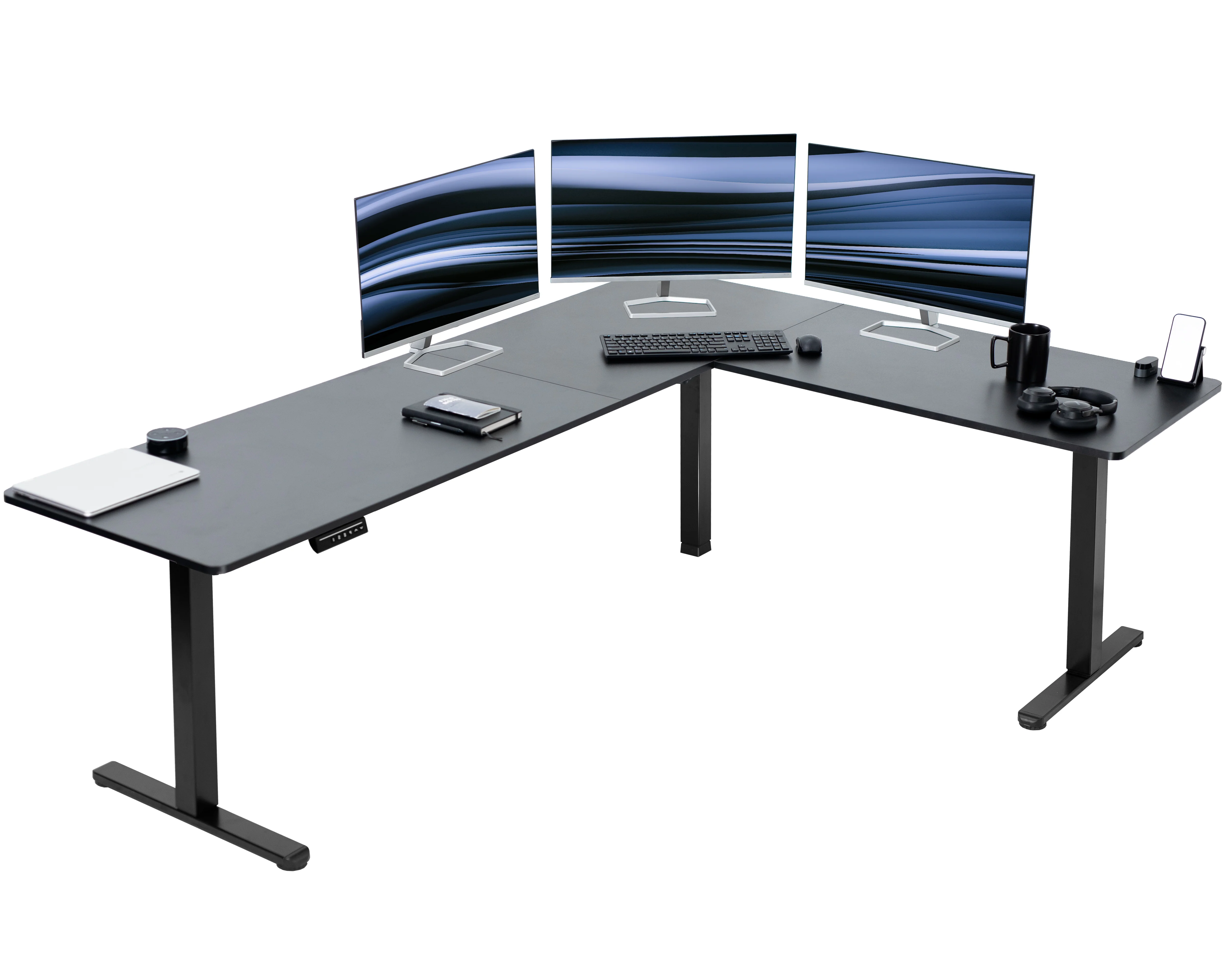 E3 Series - Corner Electric Desk - Image 97