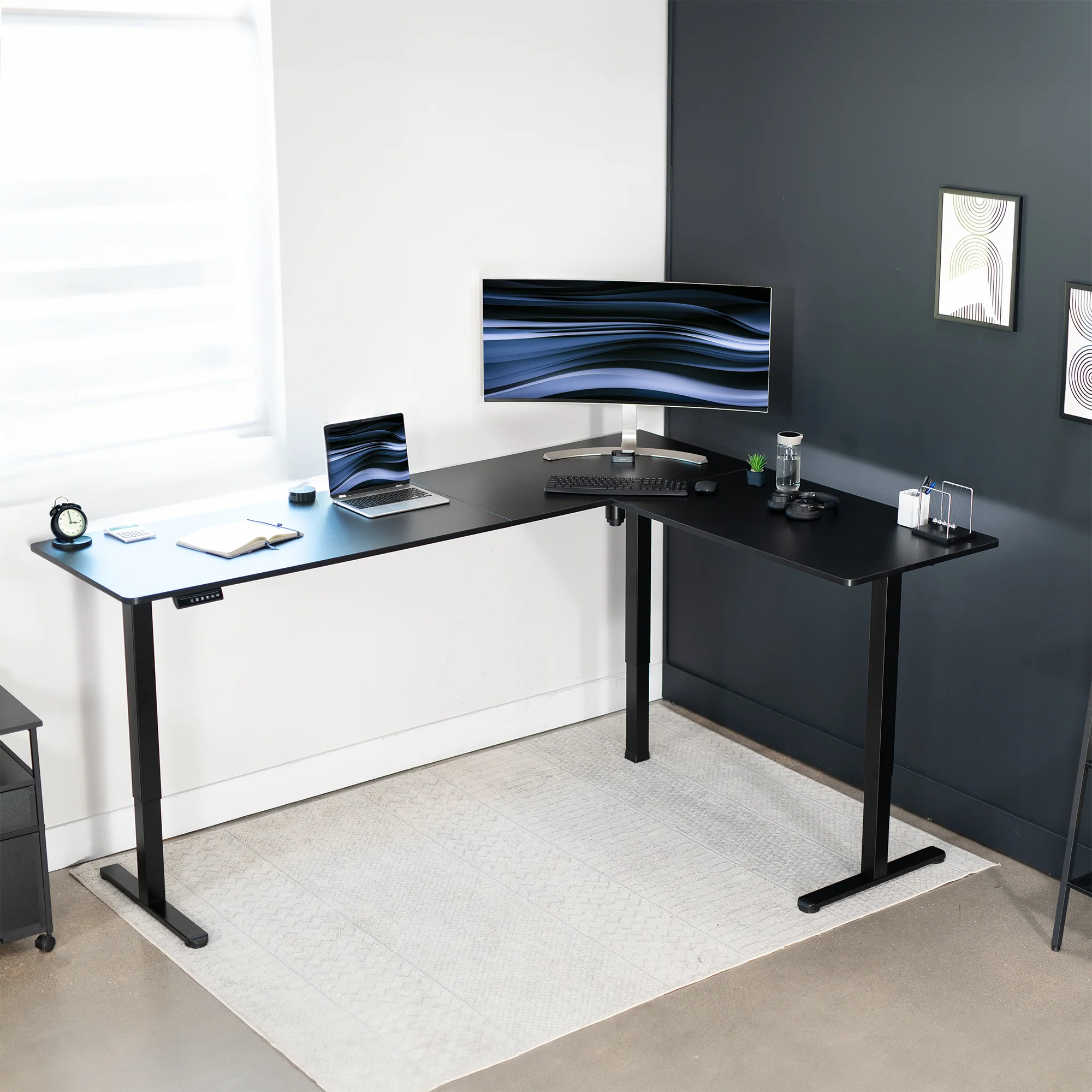 E3 Series - Corner Electric Desk - Image 98