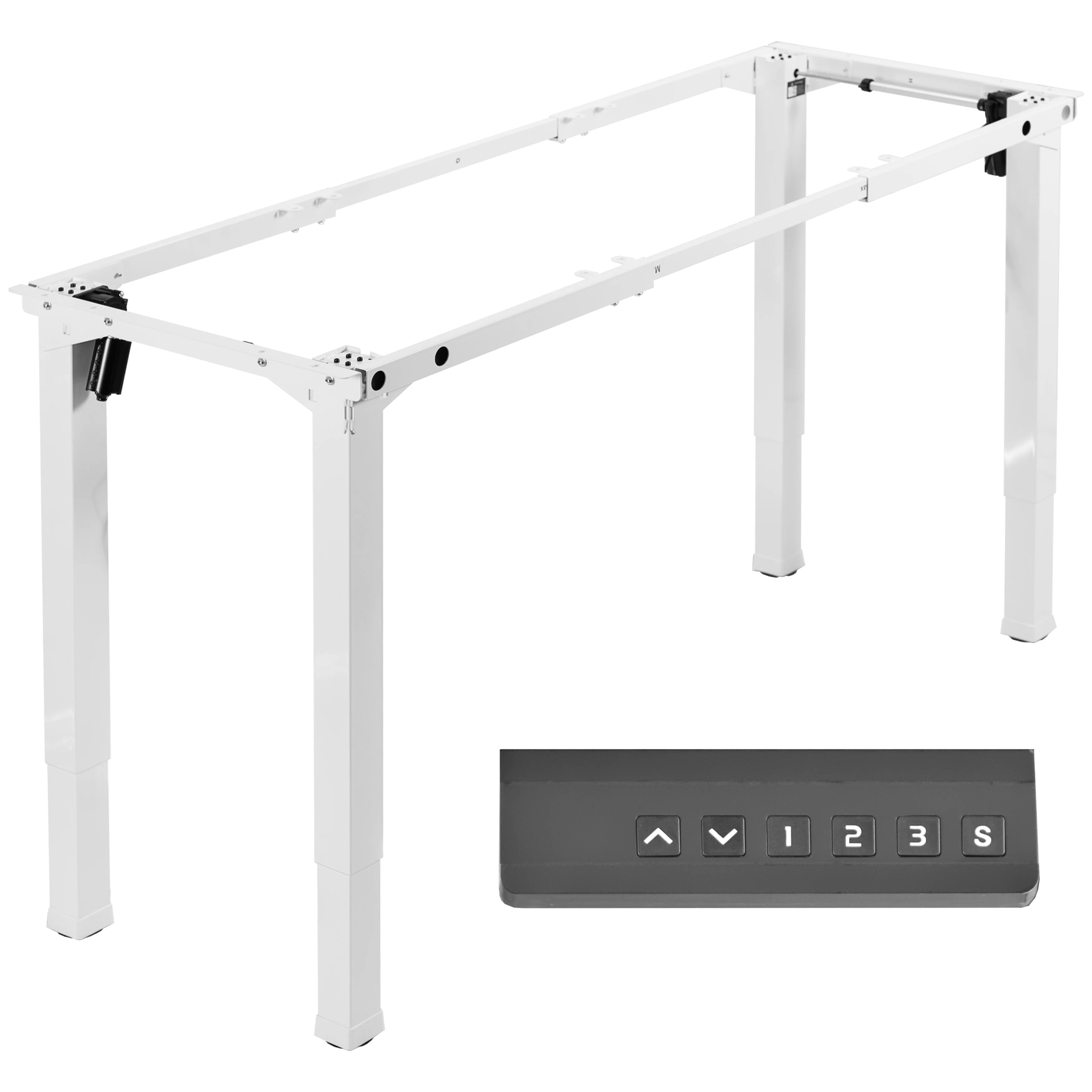 Electric 4-Leg Dual Motor Desk Frame - Image 13