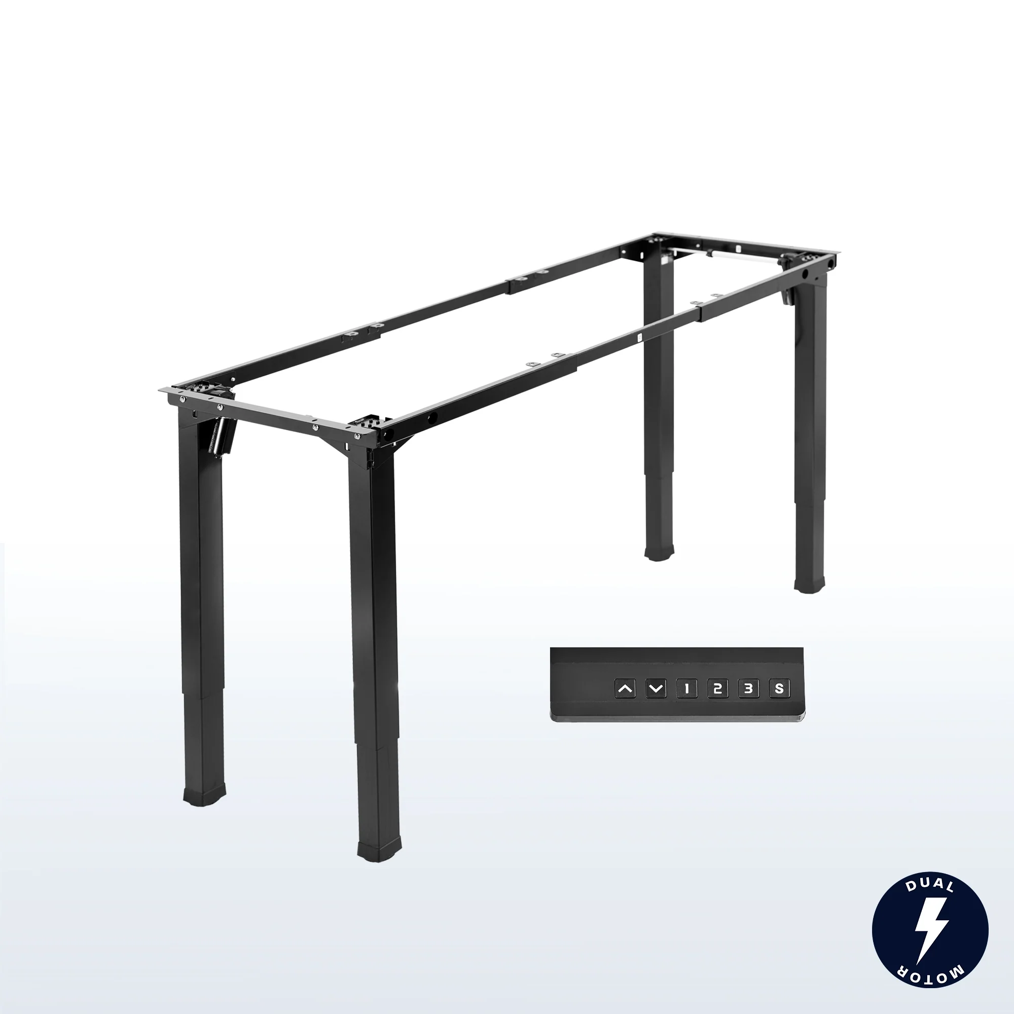 Electric 4-Leg Dual Motor Desk Frame - Image 15