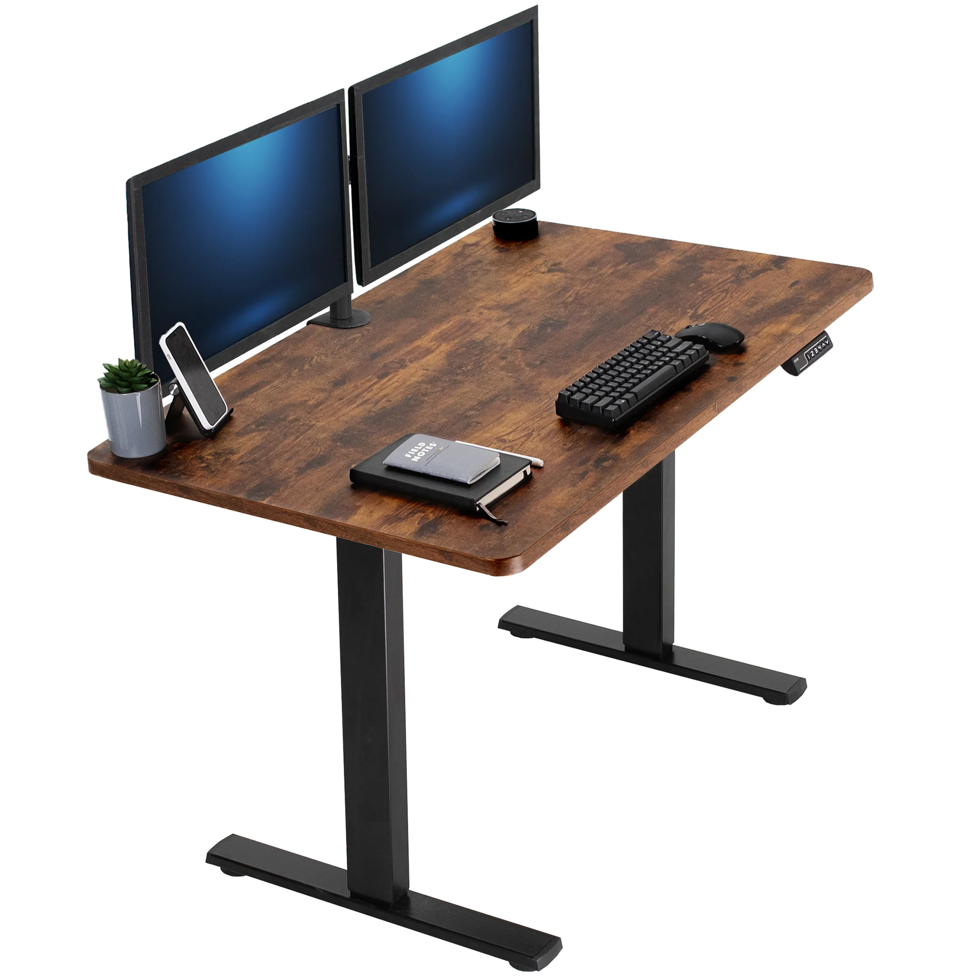 1B Solid Top Series - Single Motor Electric Desk with Push Button Memory Controller - Image 128