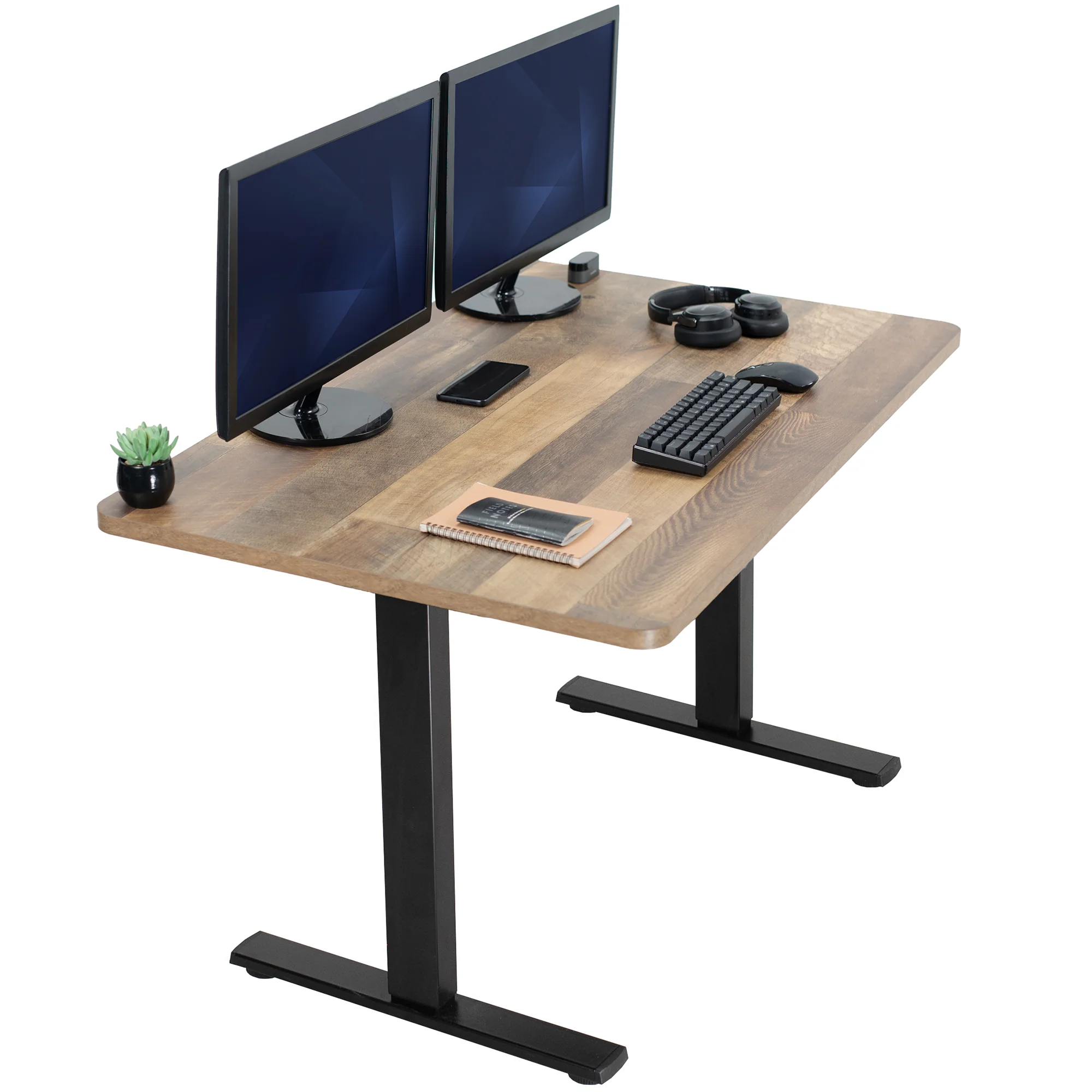 1B Solid Top Series - Single Motor Electric Desk with Push Button Memory Controller - Image 130