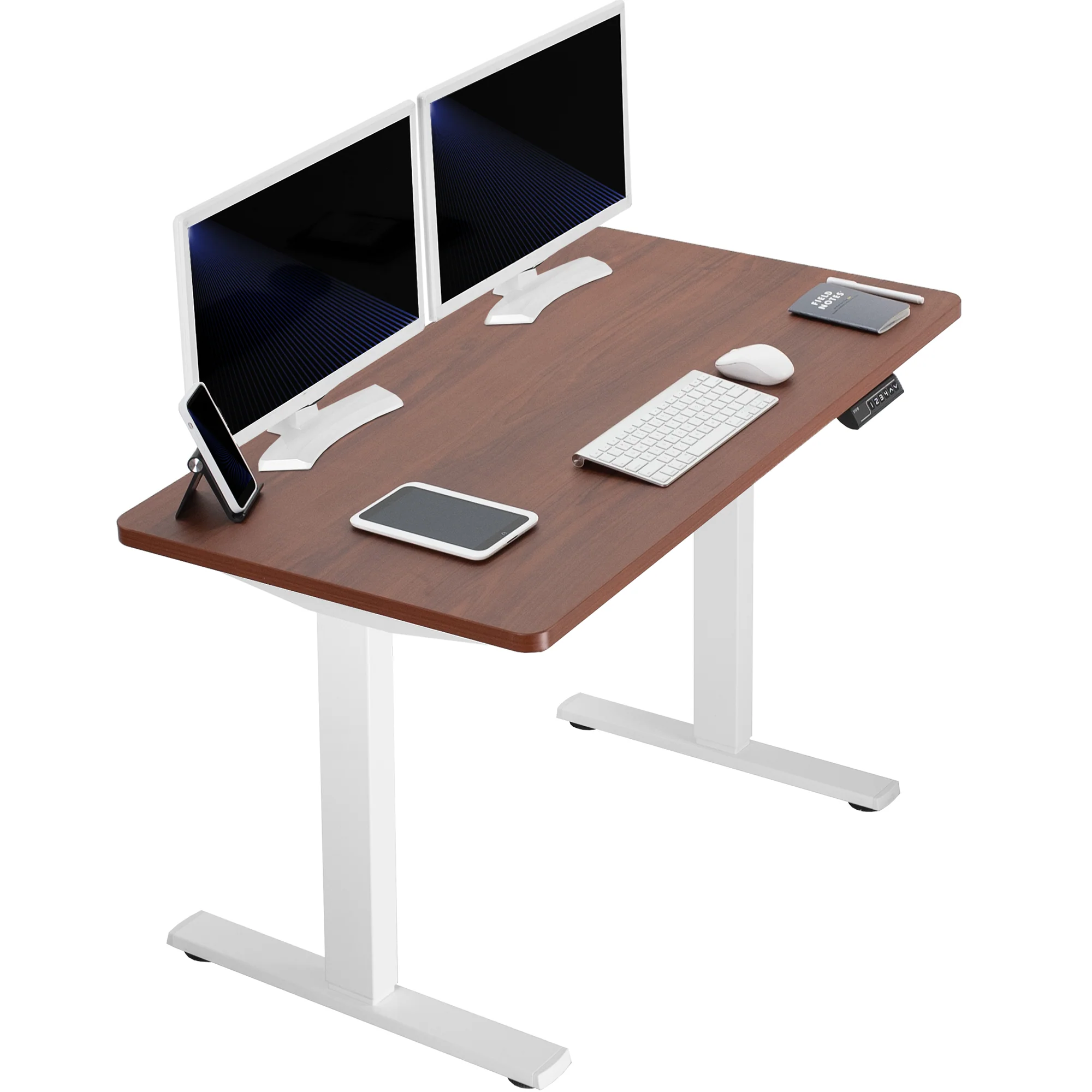 1B Solid Top Series - Single Motor Electric Desk with Push Button Memory Controller - Image 192