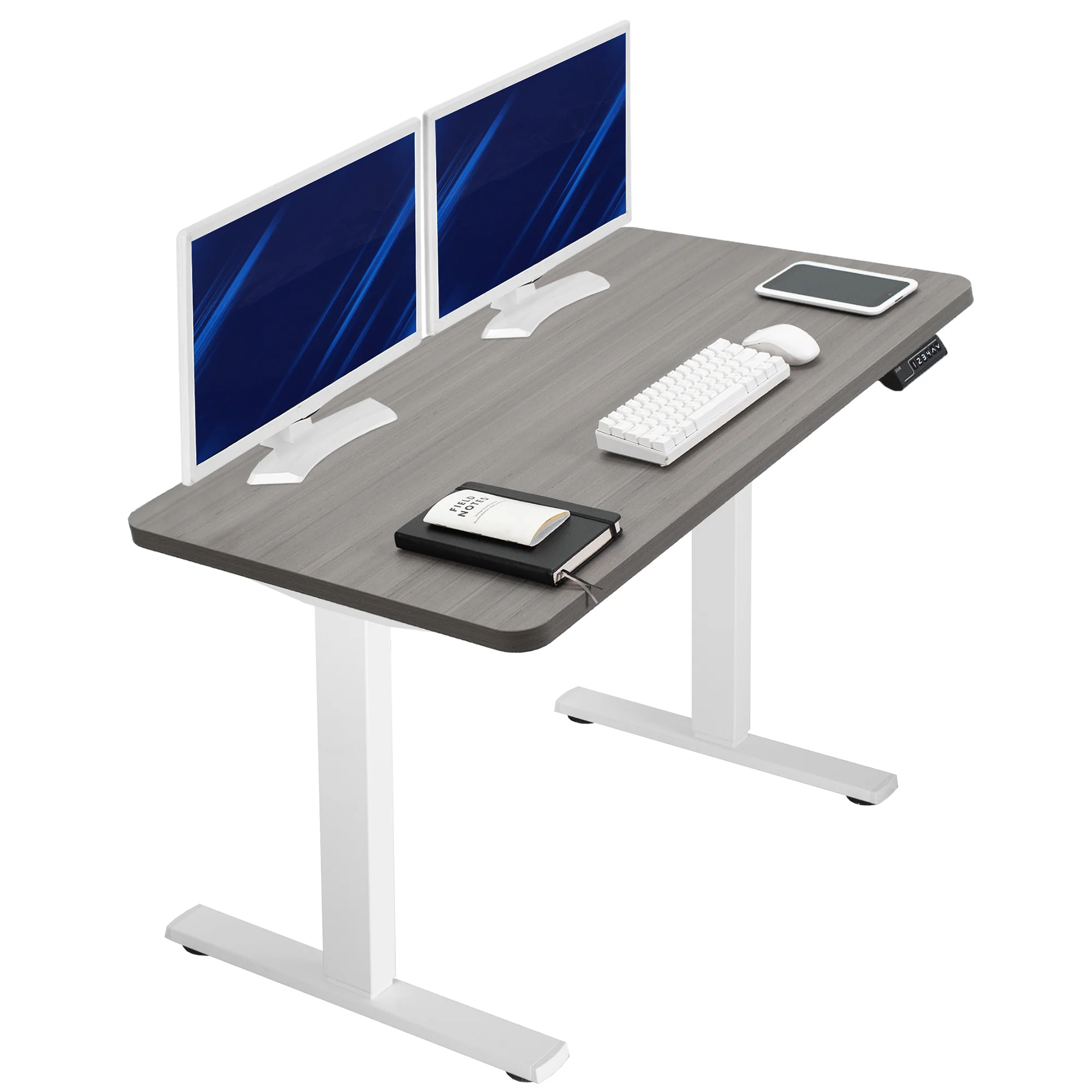 1B Solid Top Series - Single Motor Electric Desk with Push Button Memory Controller - Image 194