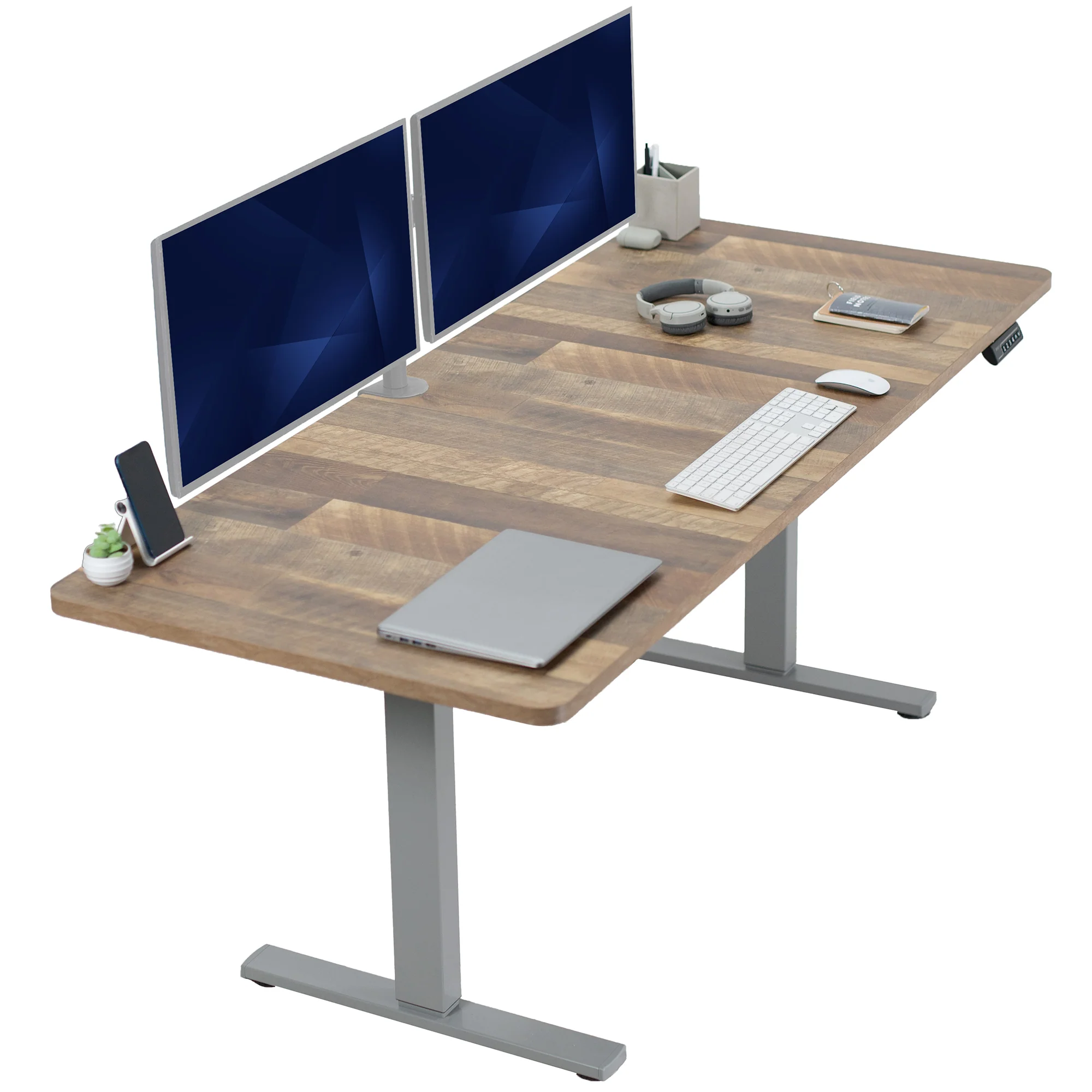 1B Split Top Series - Single Motor Electric Desk with Push Button Memory Controller - Image 109