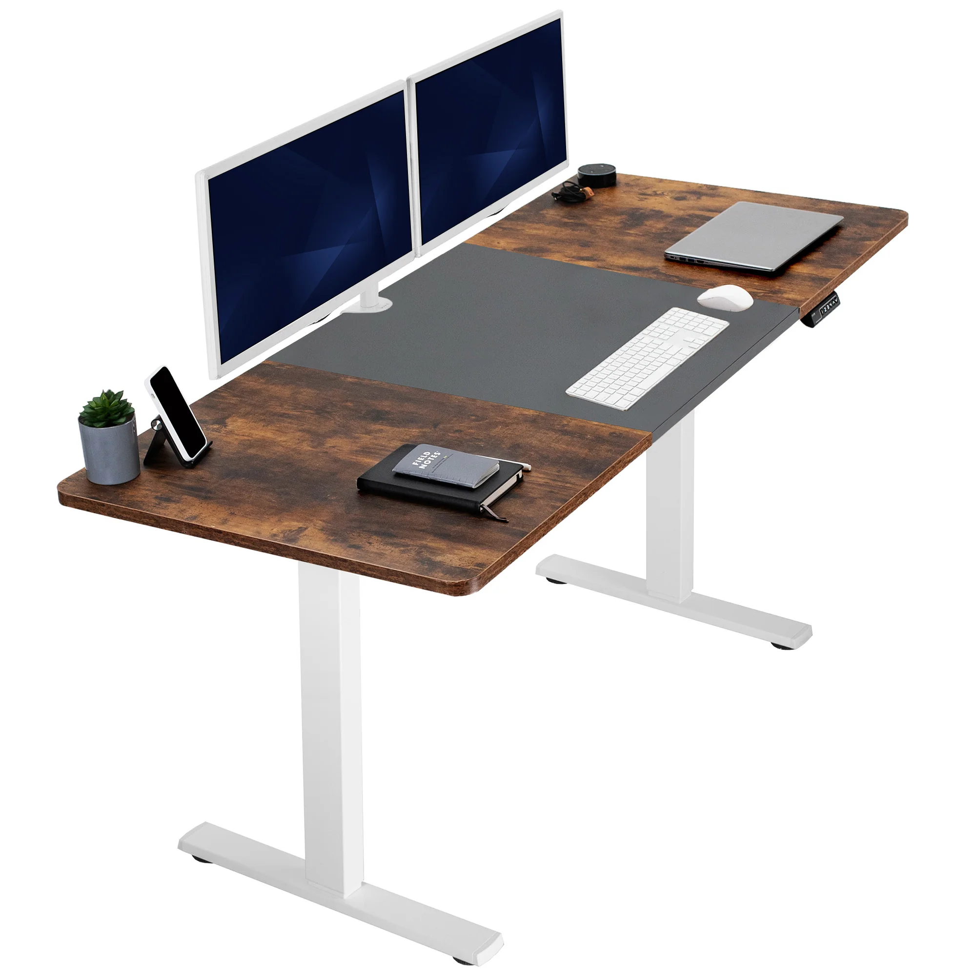 1B Split Top Series - Single Motor Electric Desk with Push Button Memory Controller - Image 119