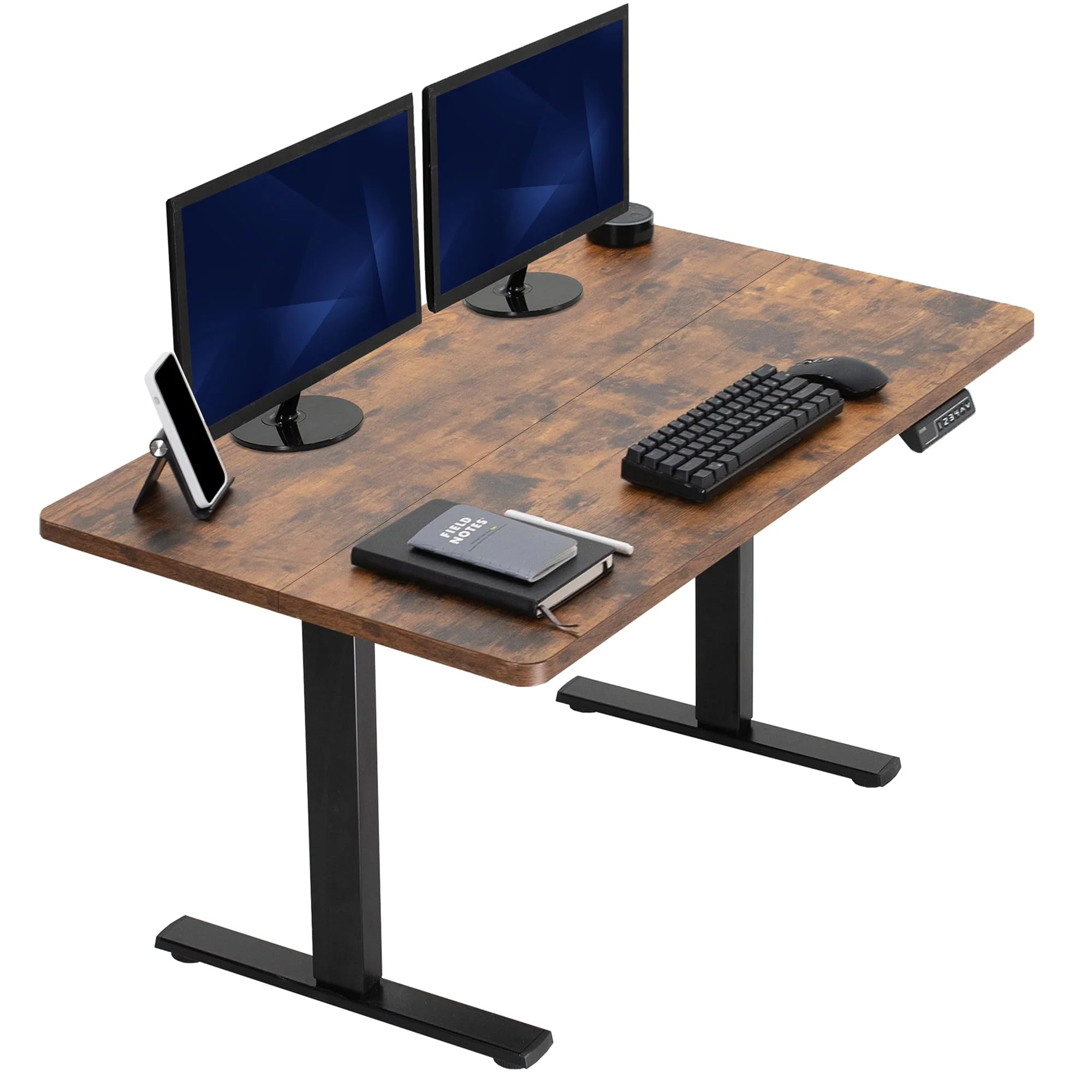 1B Split Top Series - Single Motor Electric Desk with Push Button Memory Controller - Image 13