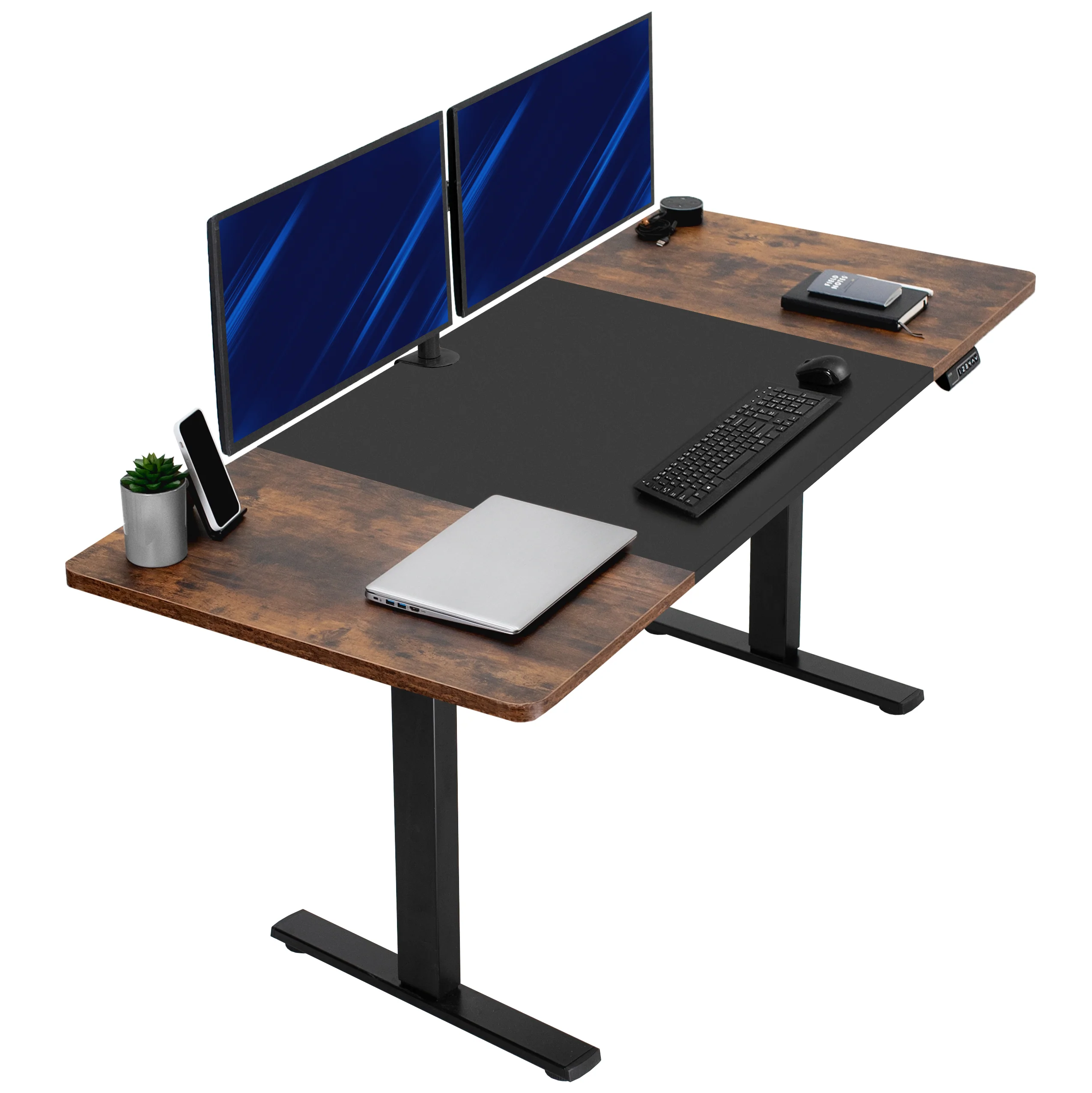 1B Split Top Series - Single Motor Electric Desk with Push Button Memory Controller - Image 77