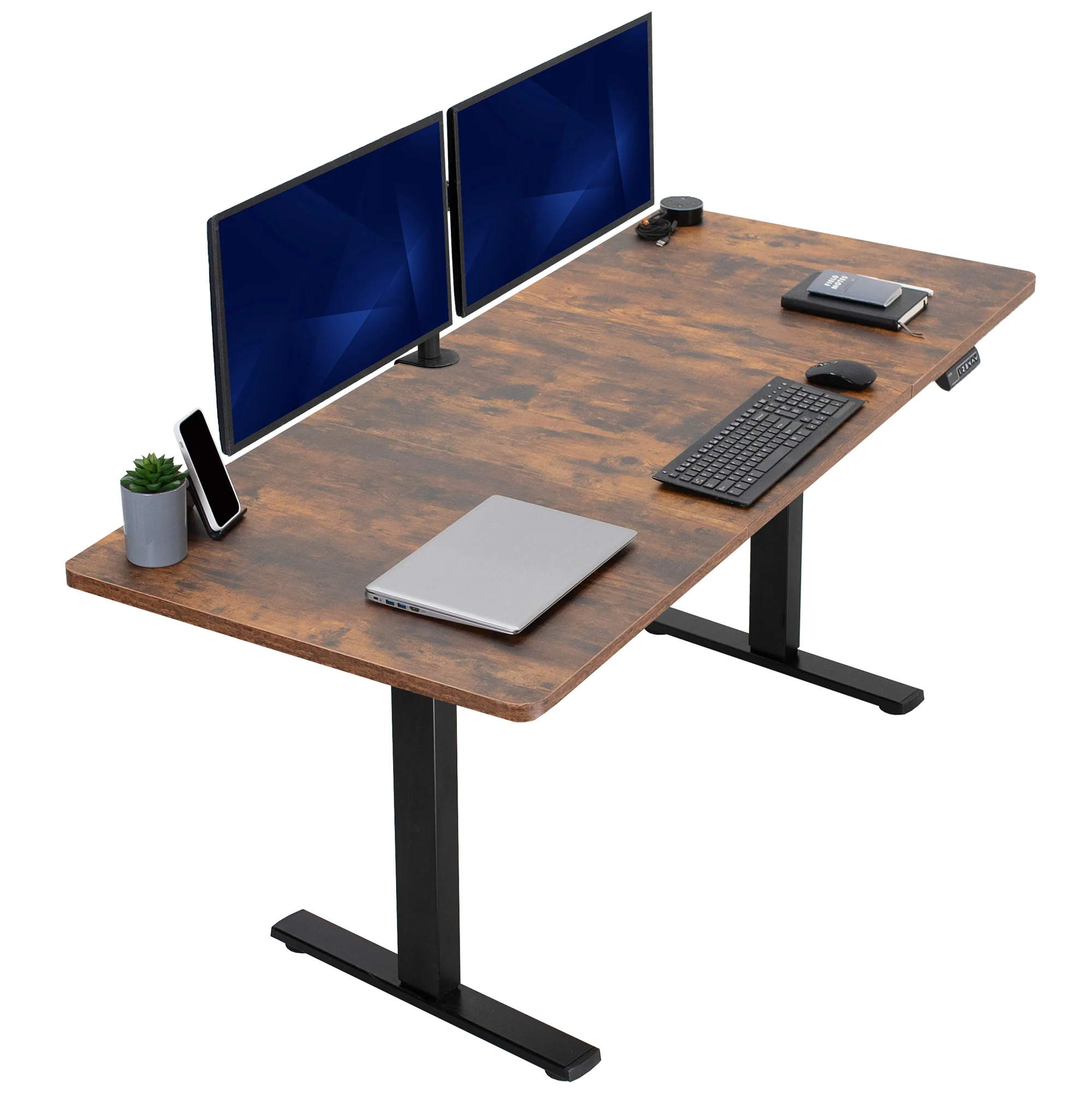 1B Split Top Series - Single Motor Electric Desk with Push Button Memory Controller - Image 87
