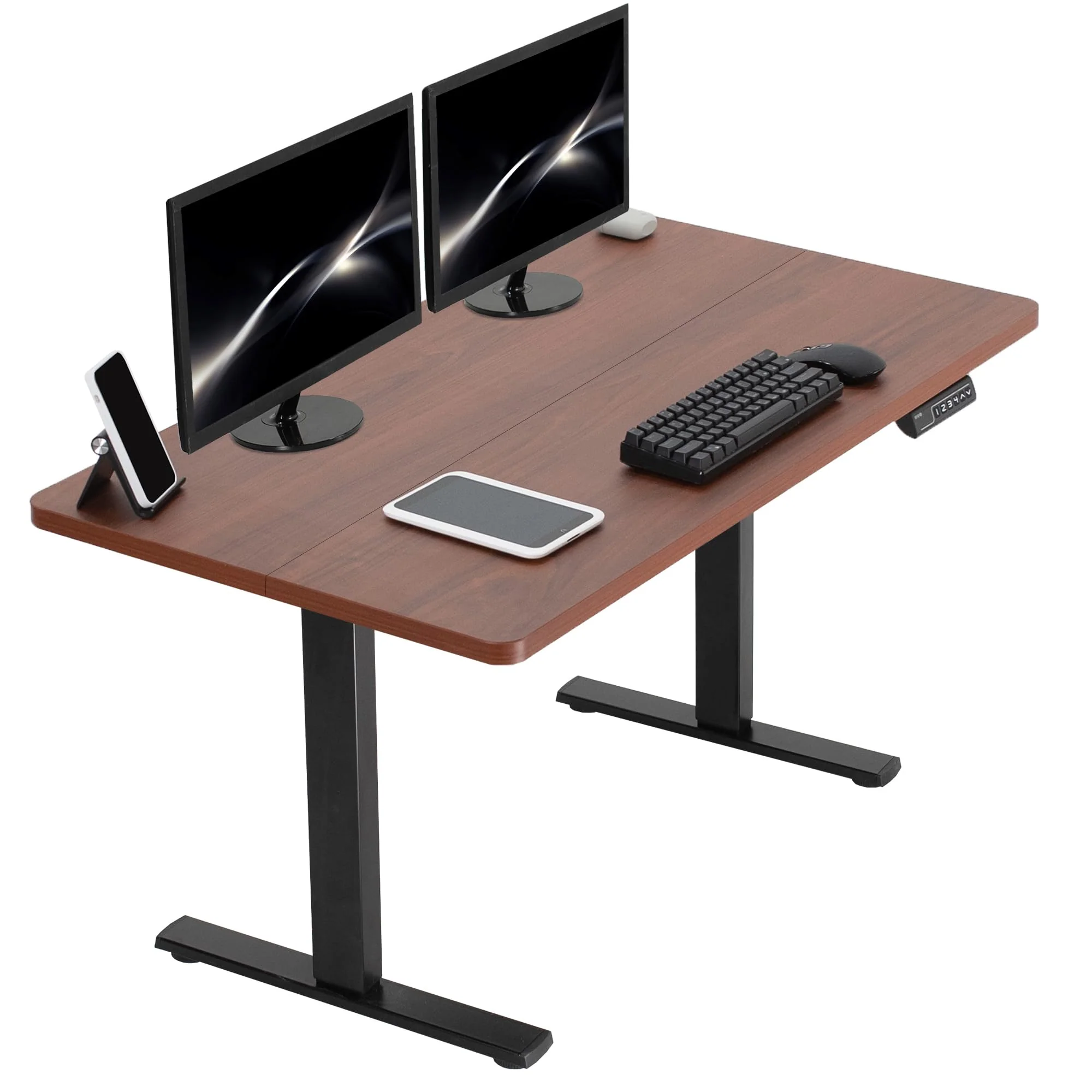 1B Split Top Series - Single Motor Electric Desk with Push Button Memory Controller - Image 9