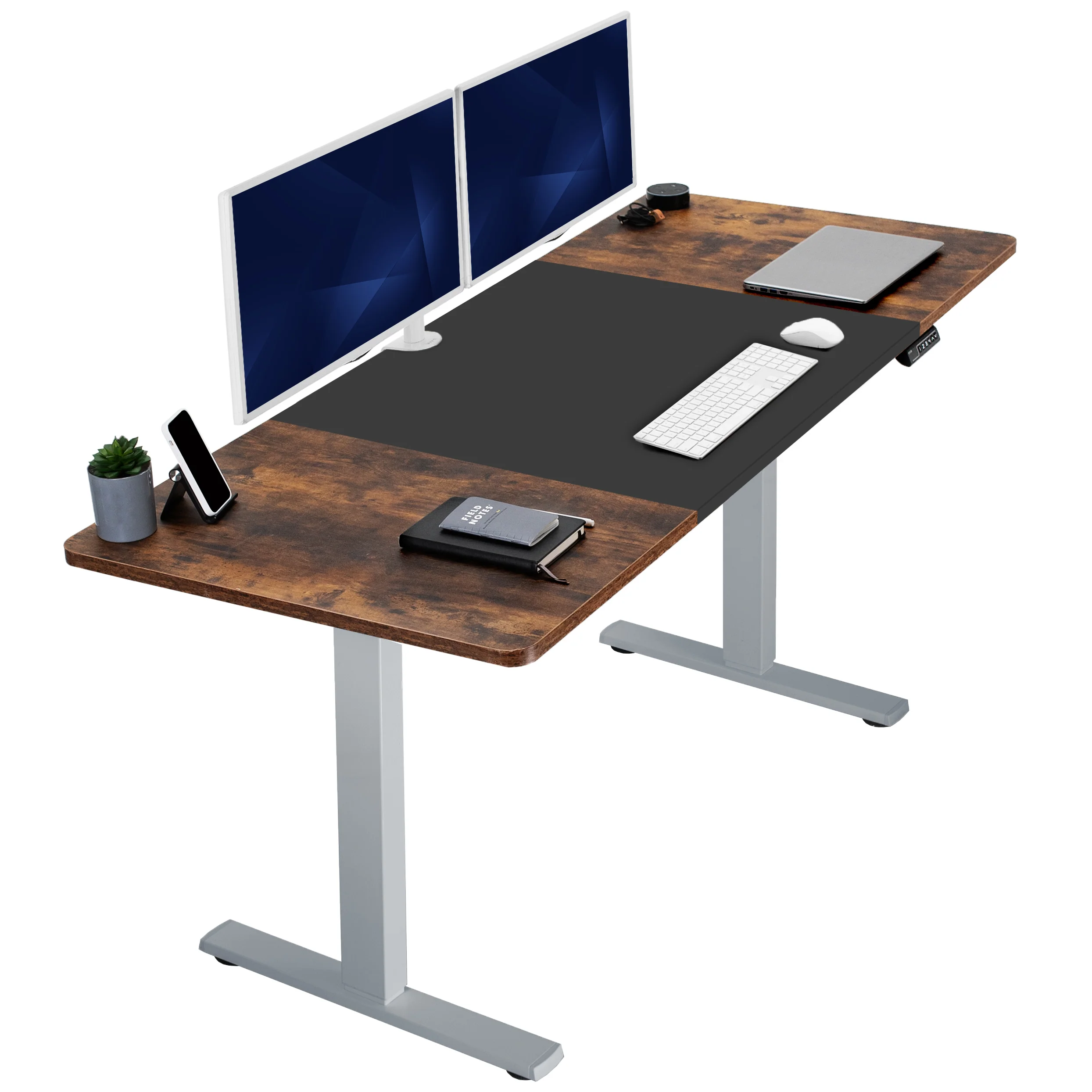 1B Split Top Series - Single Motor Electric Desk with Push Button Memory Controller - Image 99