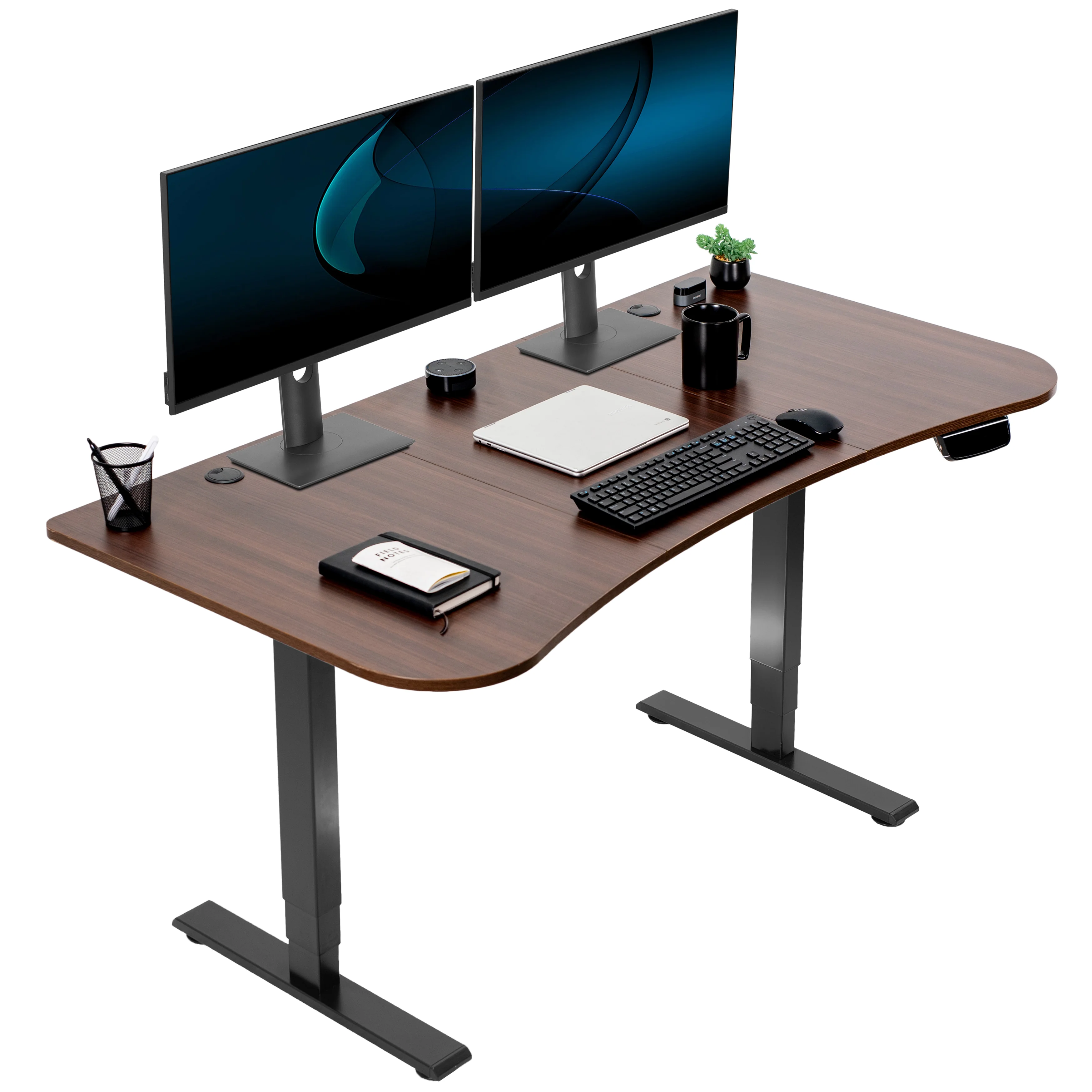 2E Series - 63" x 32" Electric Desk with Touch Screen Memory Controller - Image 15