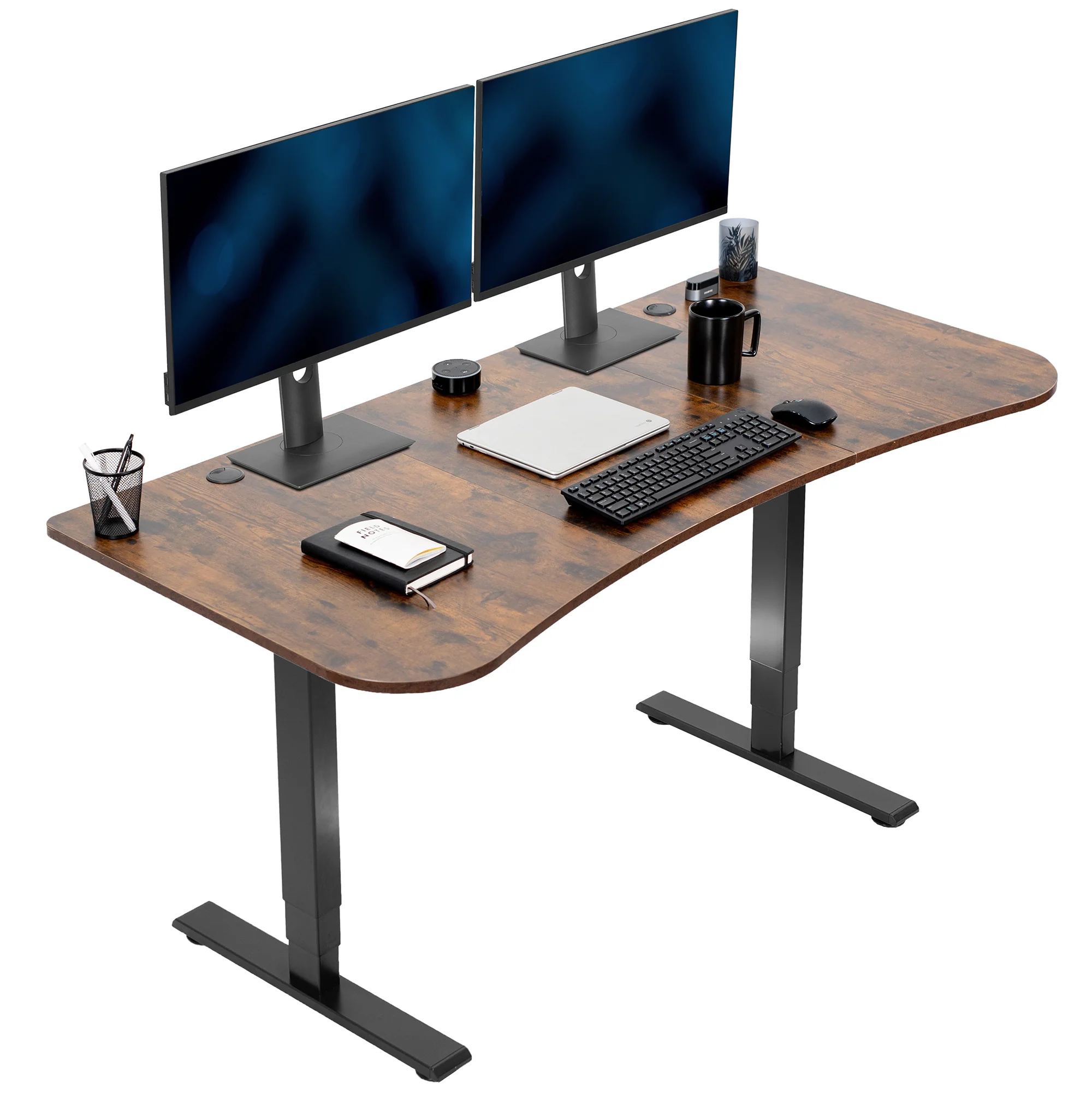 2E Series - 63" x 32" Electric Desk with Touch Screen Memory Controller - Image 19