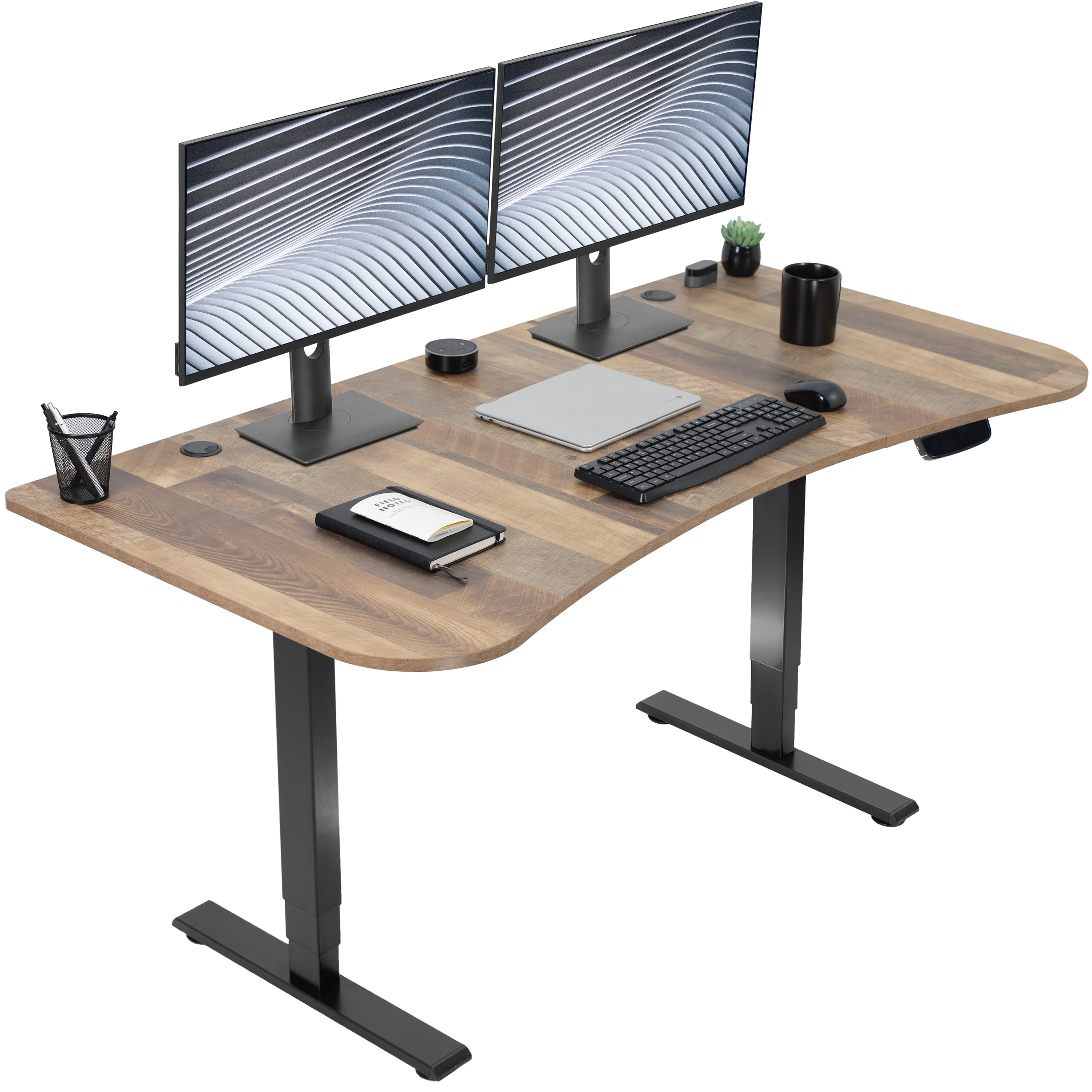 2E Series - 63" x 32" Electric Desk with Touch Screen Memory Controller - Image 21