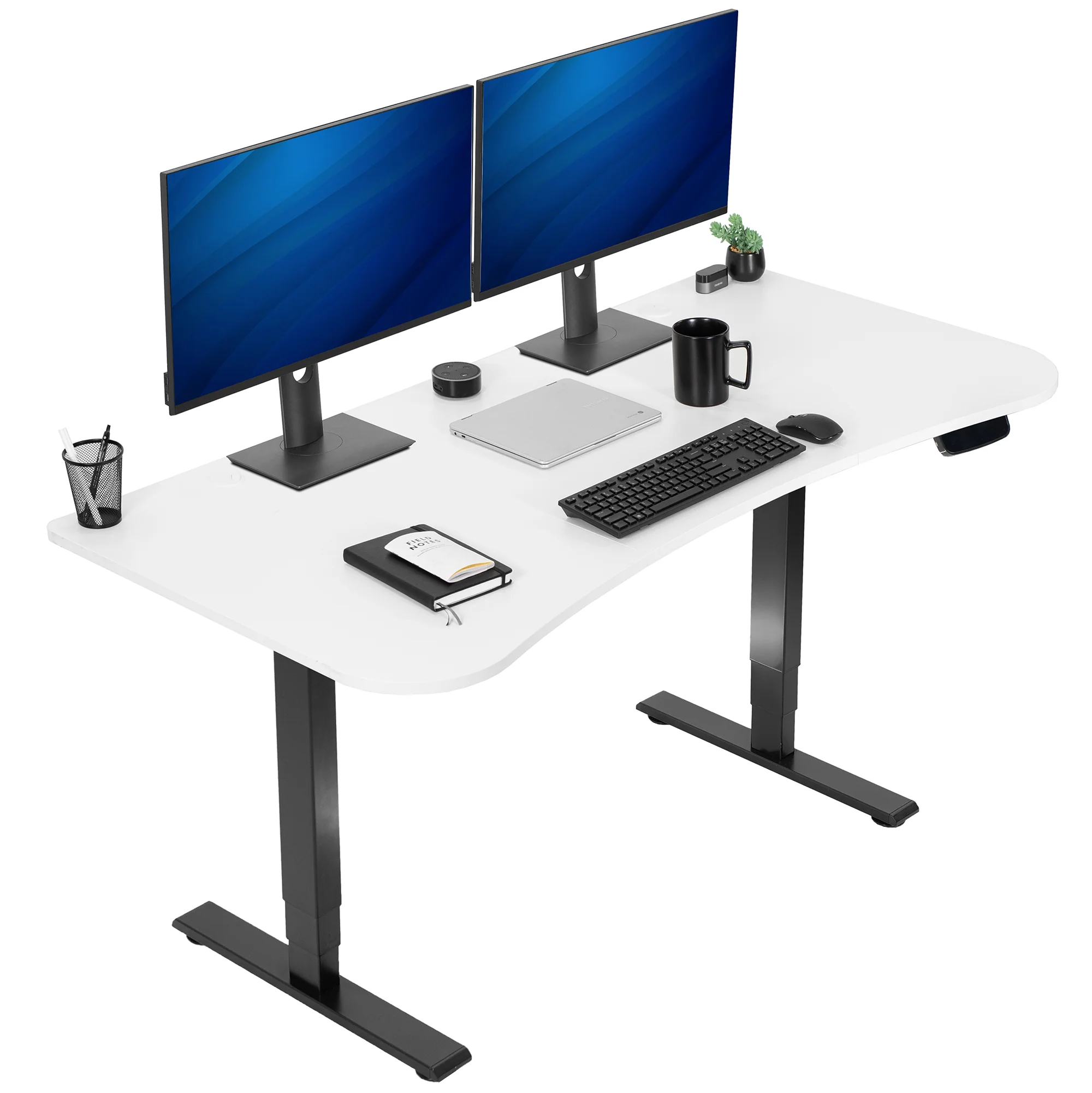 2E Series - 63" x 32" Electric Desk with Touch Screen Memory Controller - Image 25