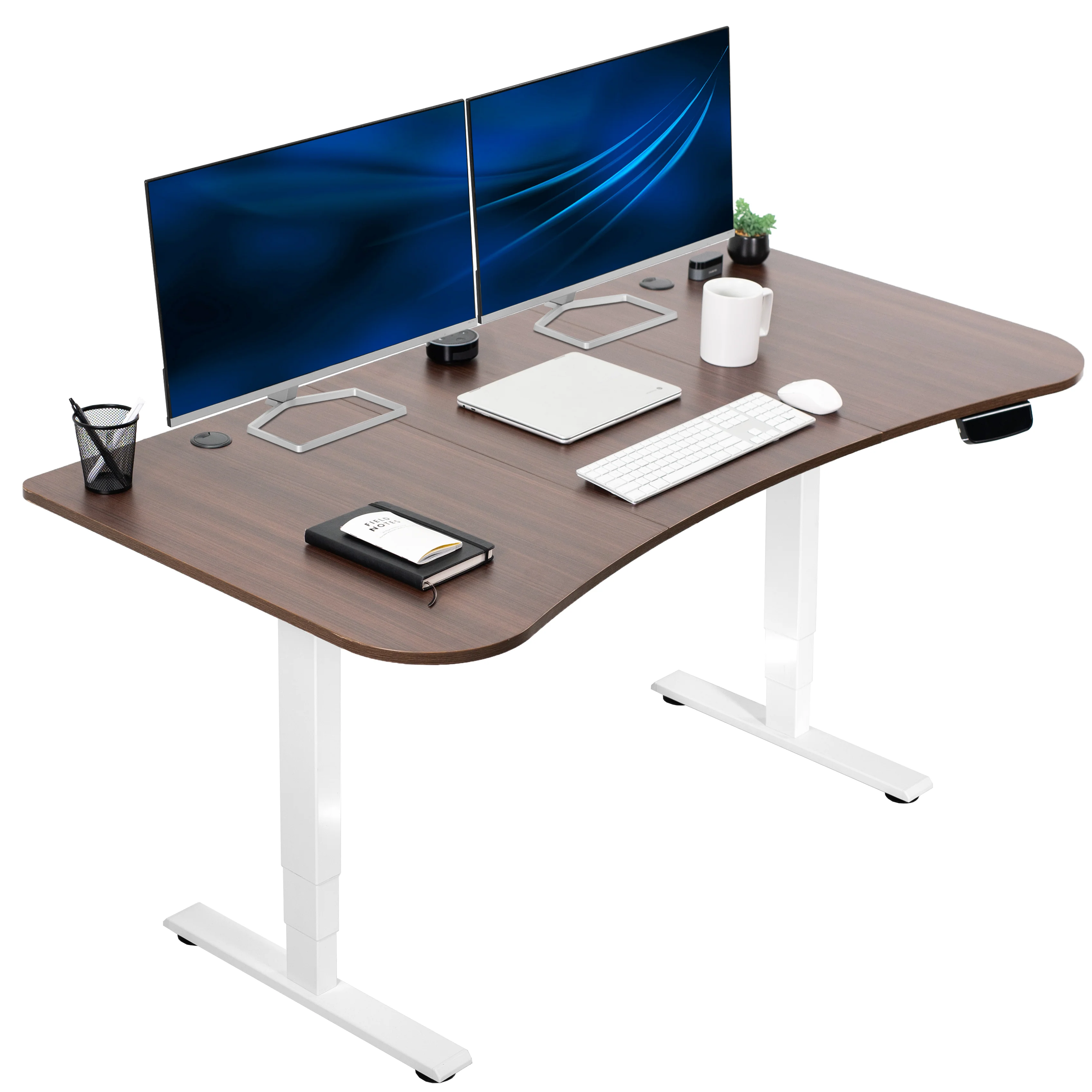 2E Series - 63" x 32" Electric Desk with Touch Screen Memory Controller - Image 31