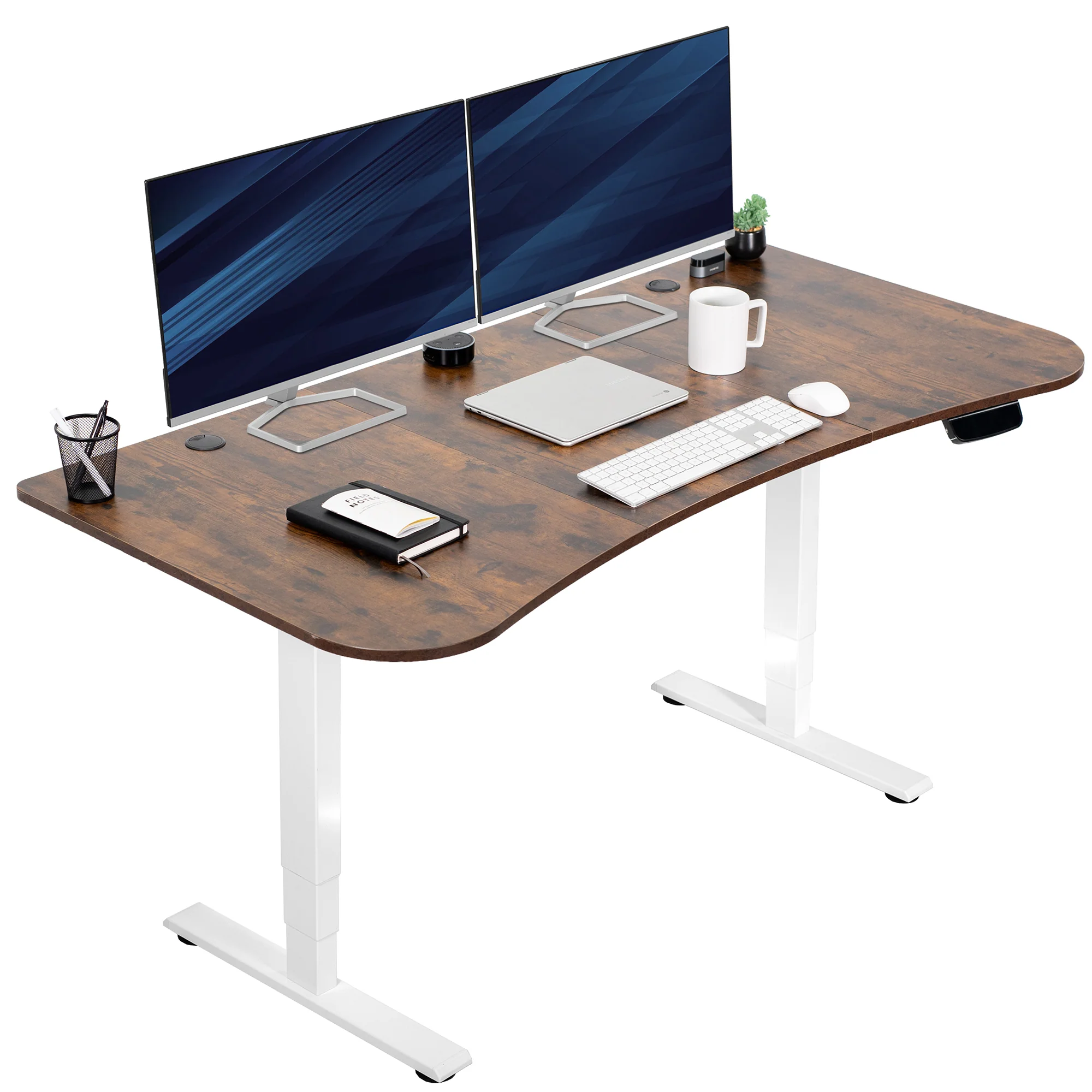 2E Series - 63" x 32" Electric Desk with Touch Screen Memory Controller - Image 35