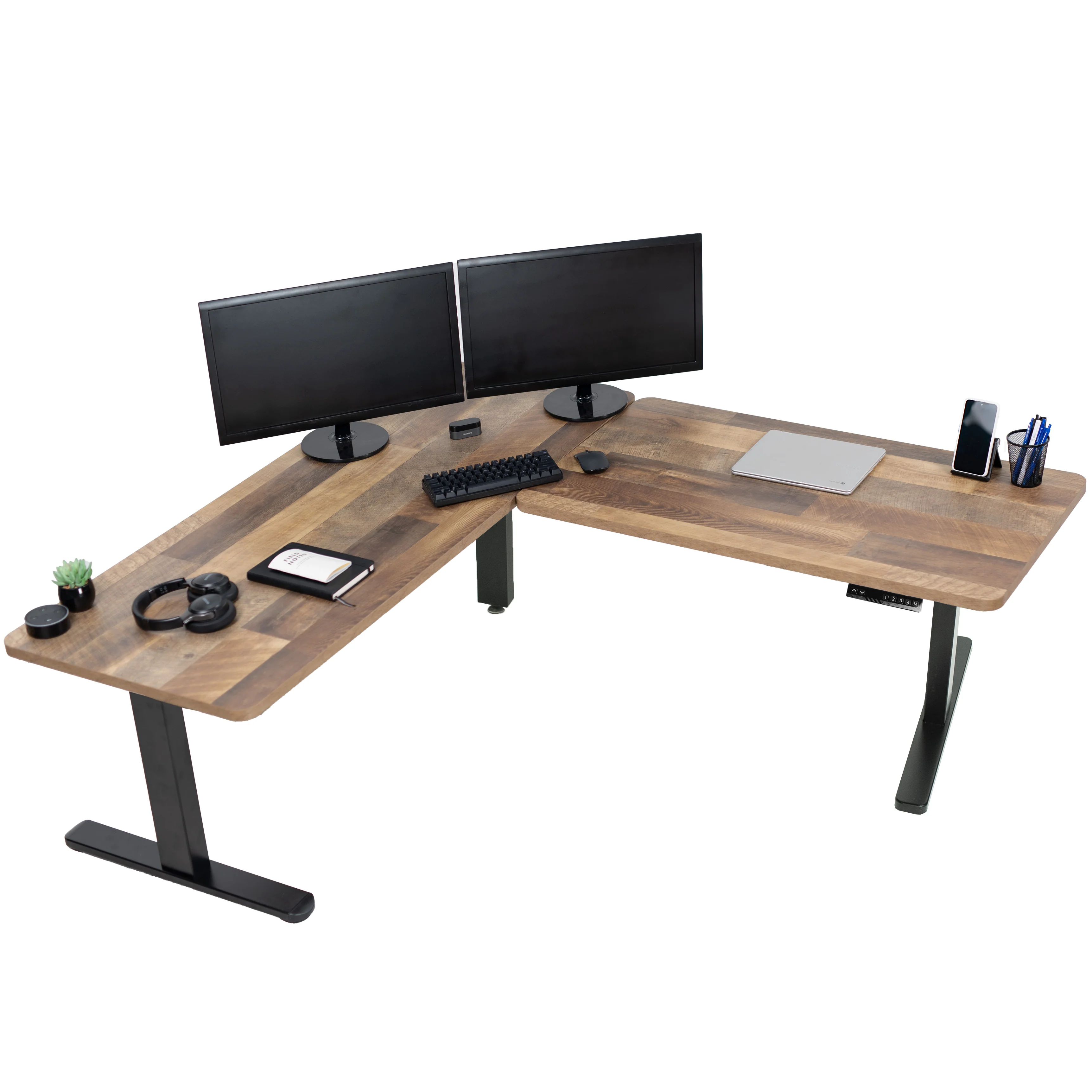 3E Series - Triple Motor Corner Electric Desk - Image 62