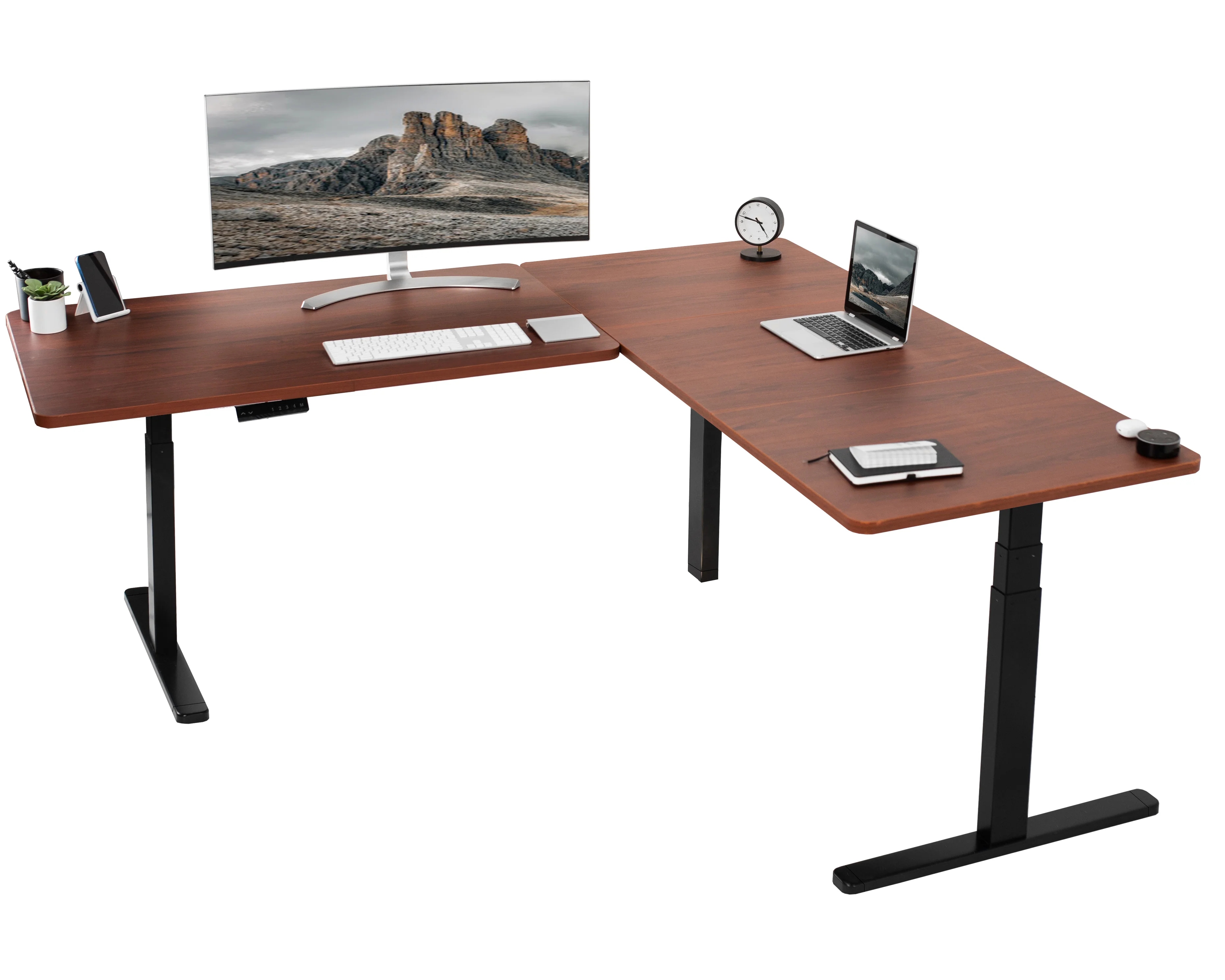 3E Series - Triple Motor Corner Electric Desk - Image 76
