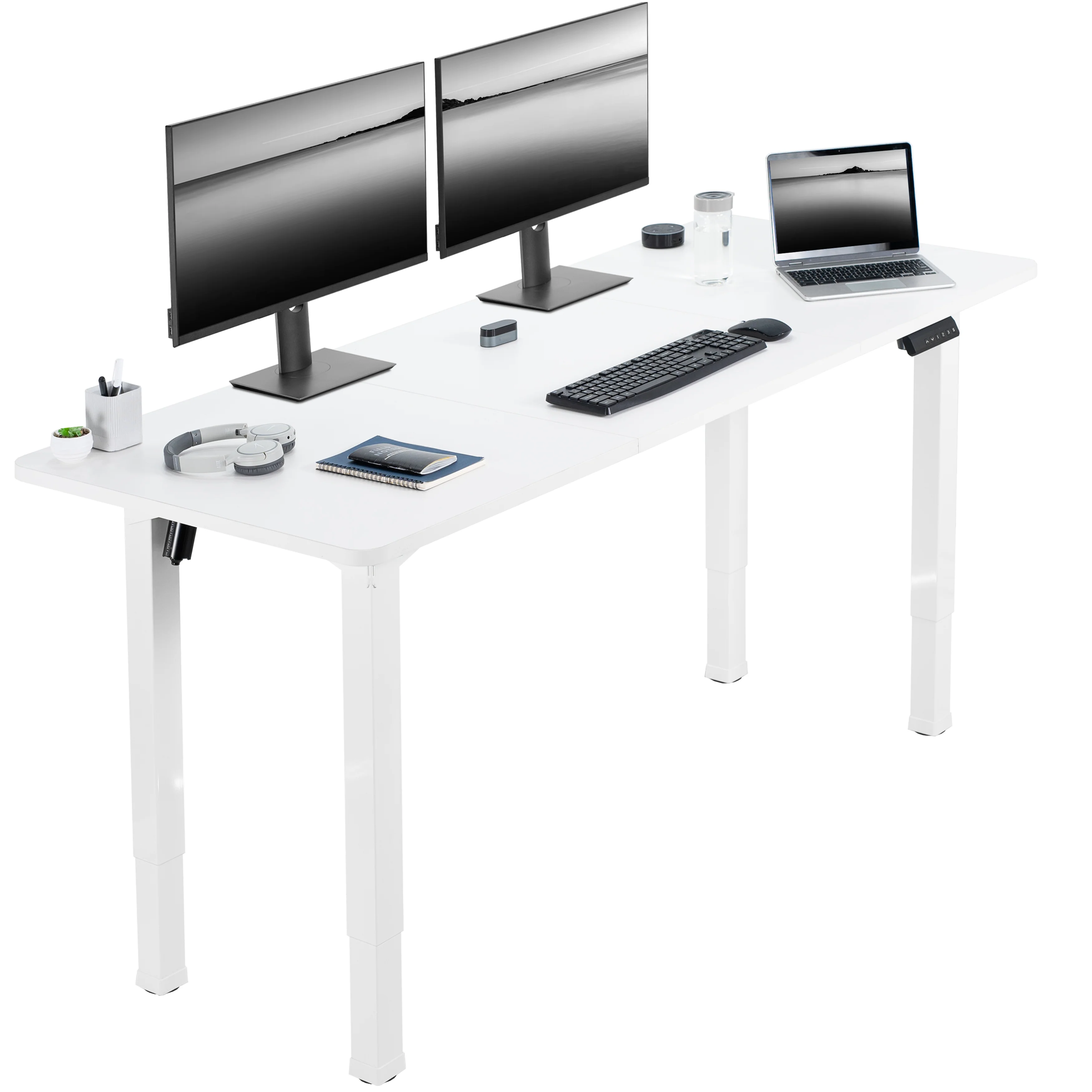 E4 Series - 71" x 30" Dual Motor Electric 4-Leg Desk - Image 11