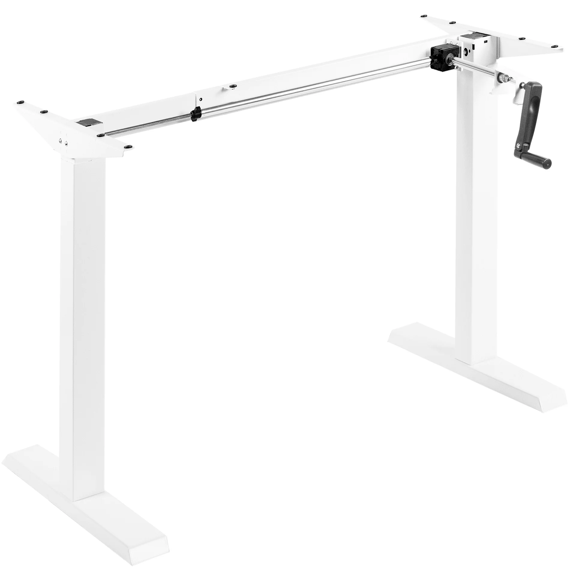 Compact Crank Height Adjustable Desk Frame - Image 9