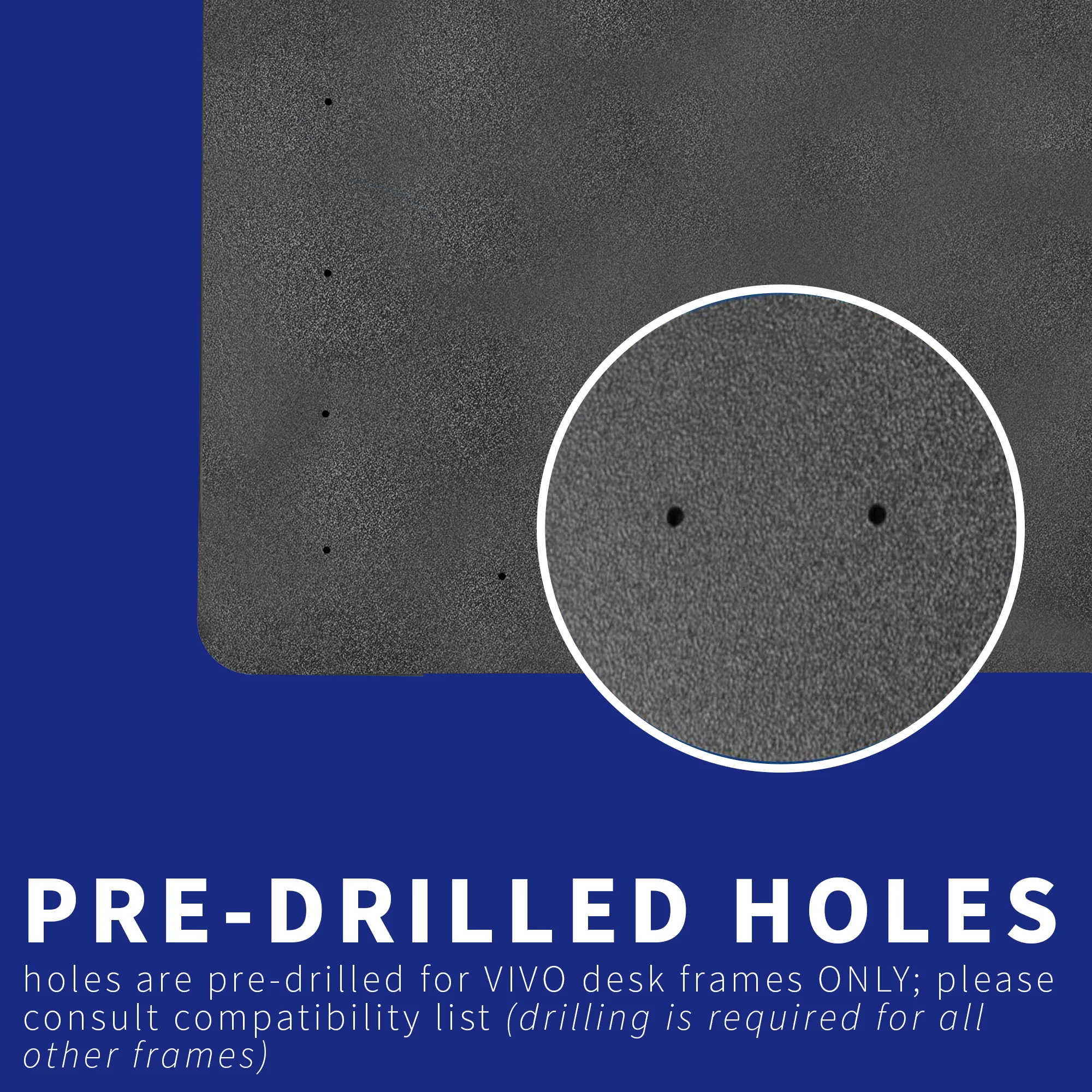 55" x 30" Dual Tier Table Top - Image 5