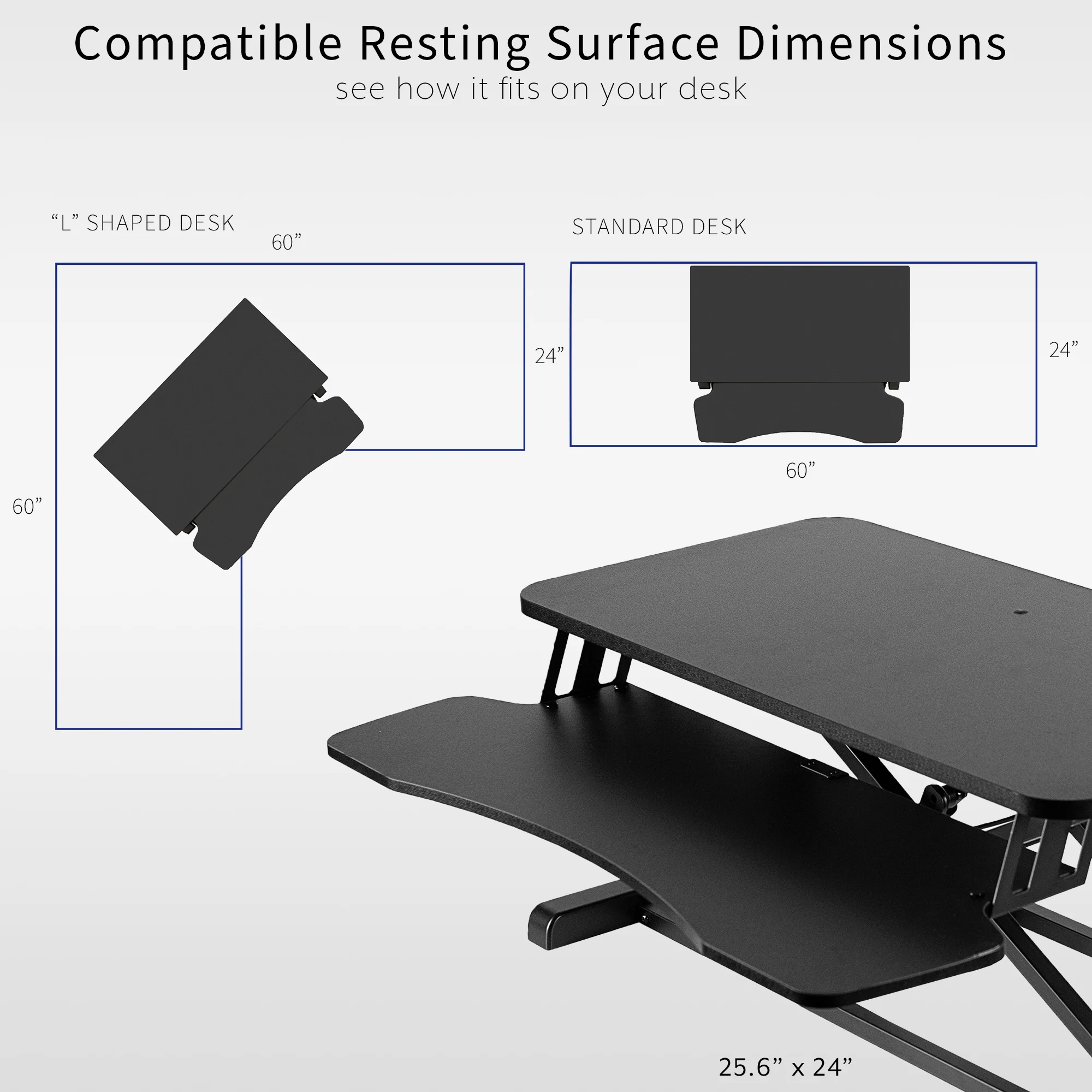 K Series Standing Desk Converter - Image 29