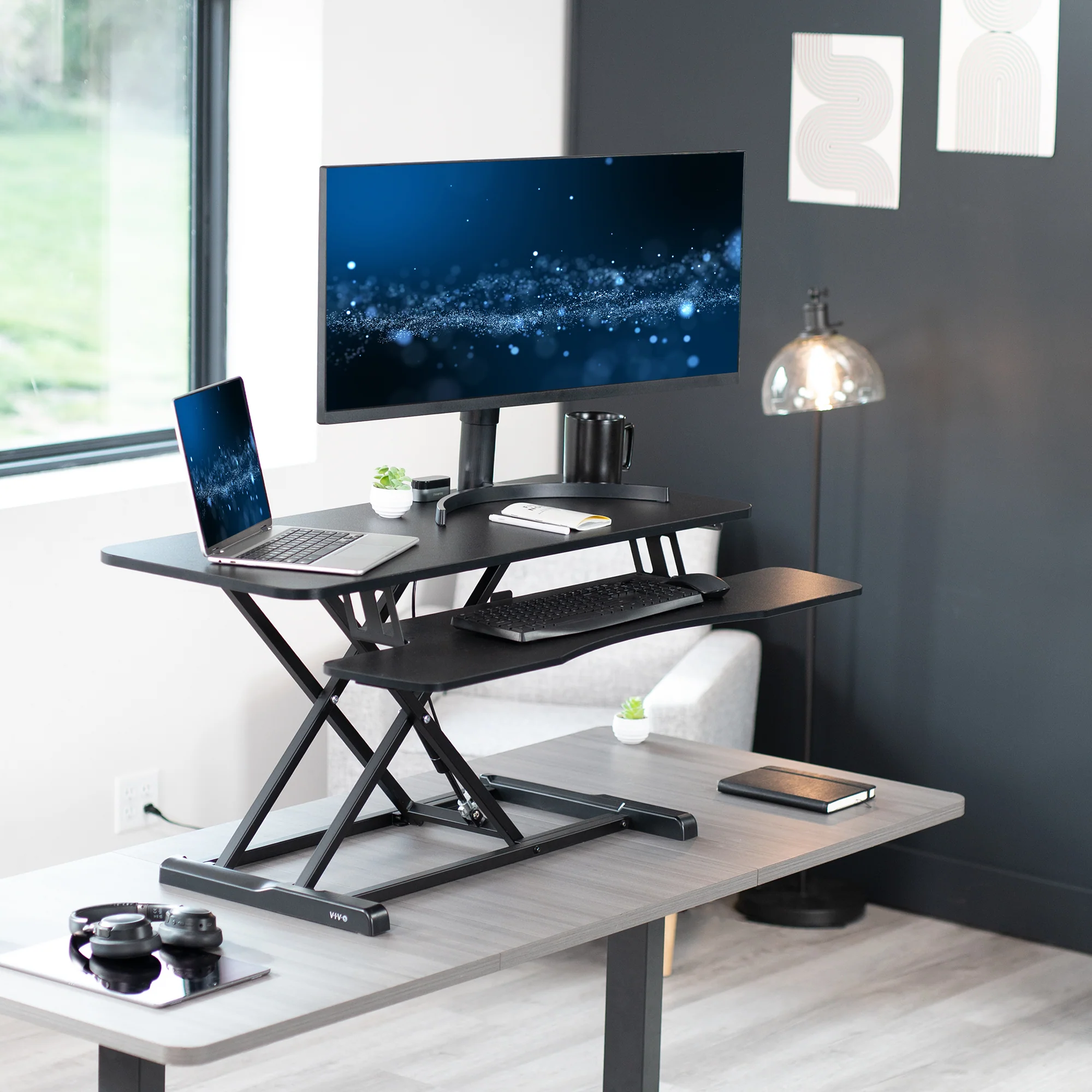 K Series Standing Desk Converter - Image 73