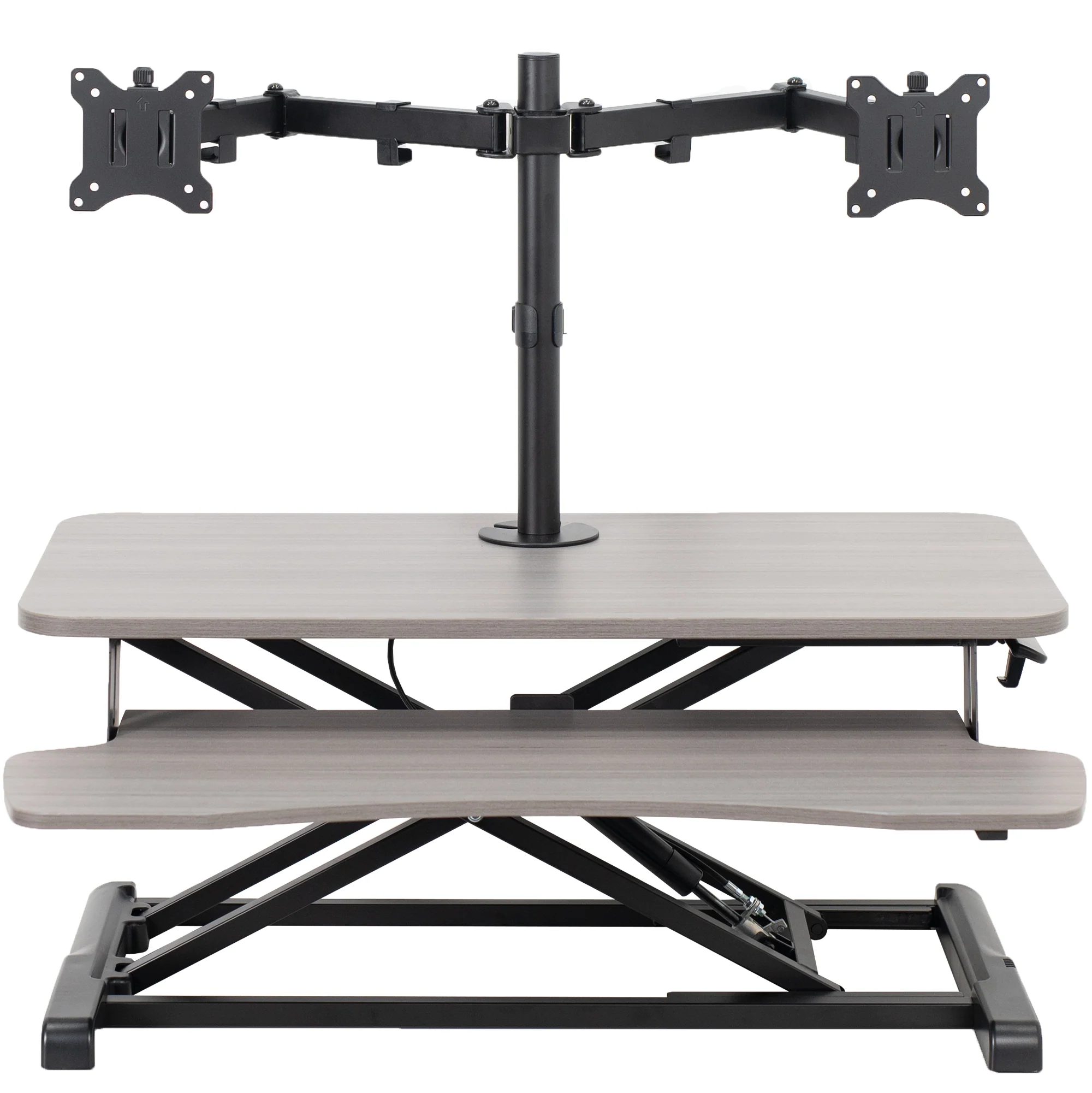 Standing Desk Converter with Dual Monitor Mount - Image 11