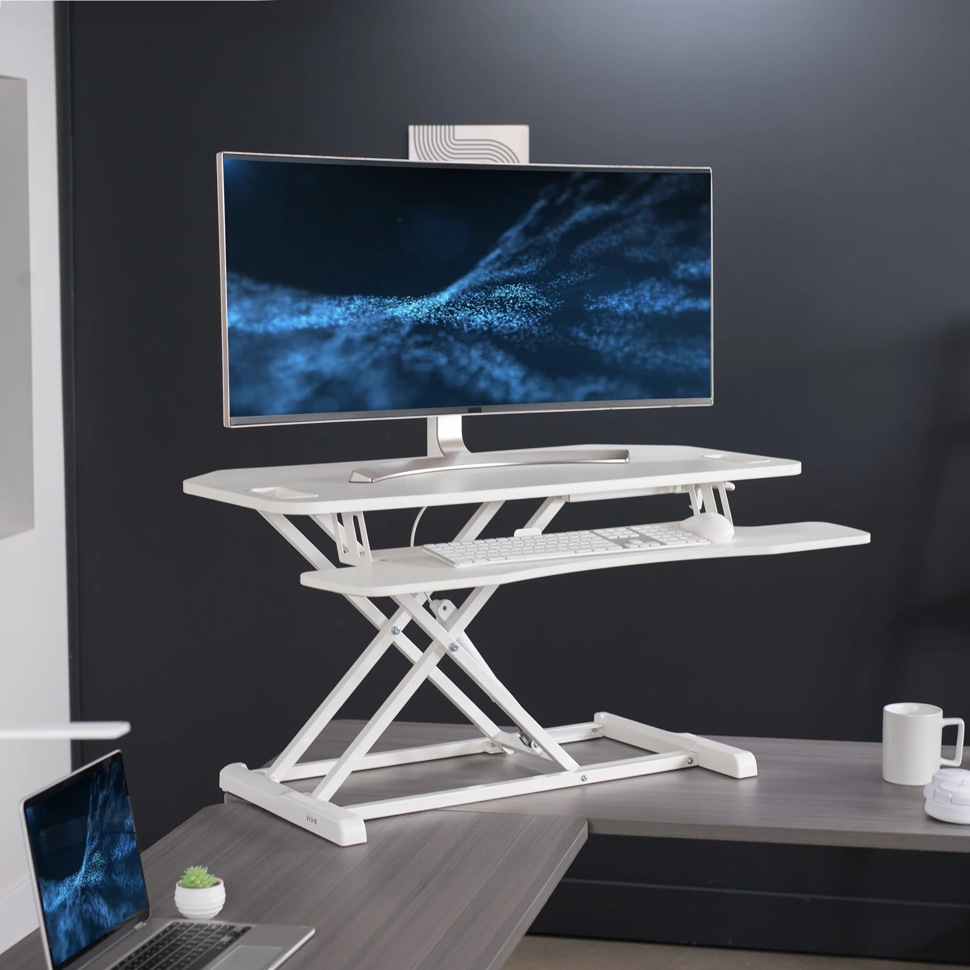 Corner Standing Desk Converter - Image 11