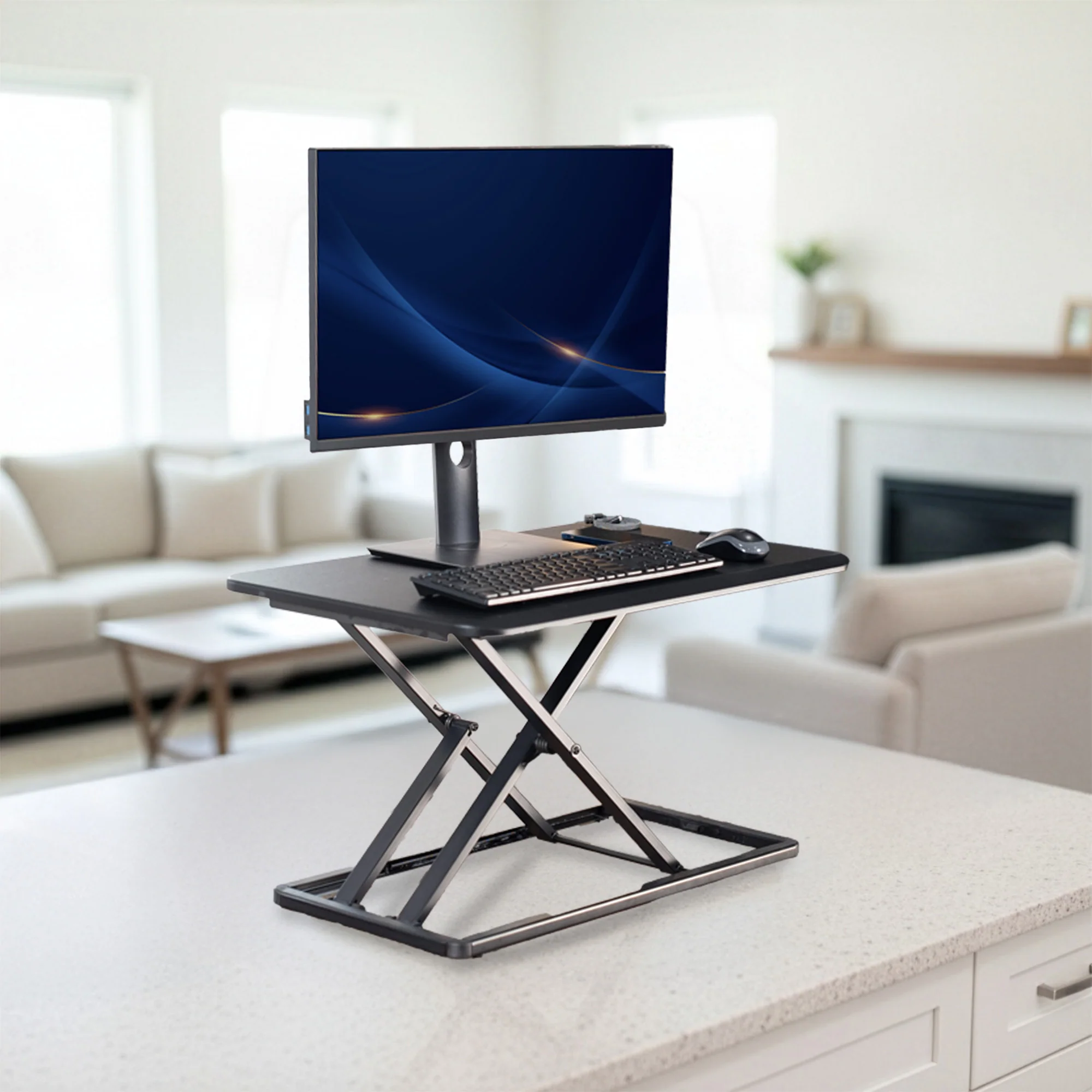 30" Single Top Standing Desk Converter - Image 9