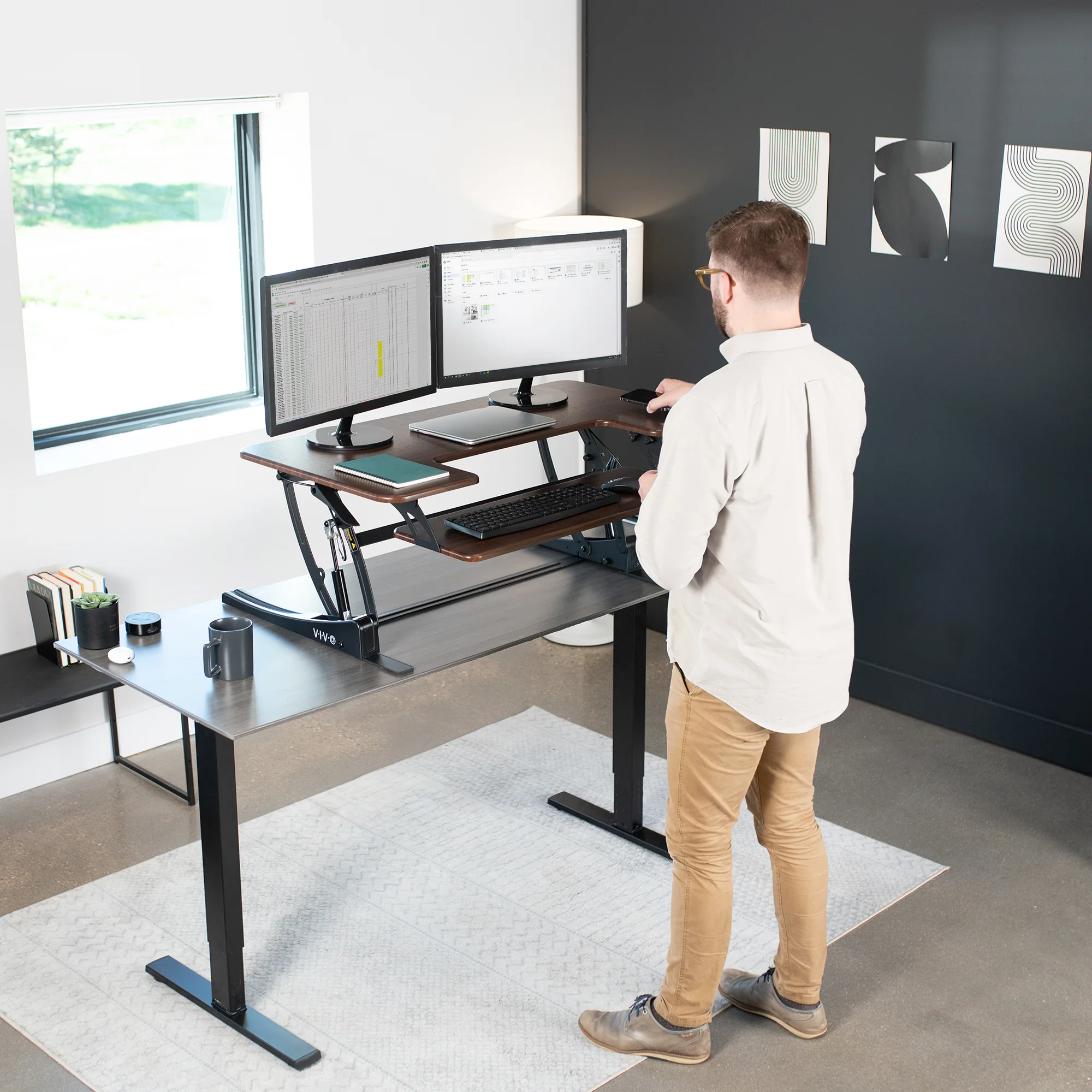 42" Standing Desk Converter - Image 13