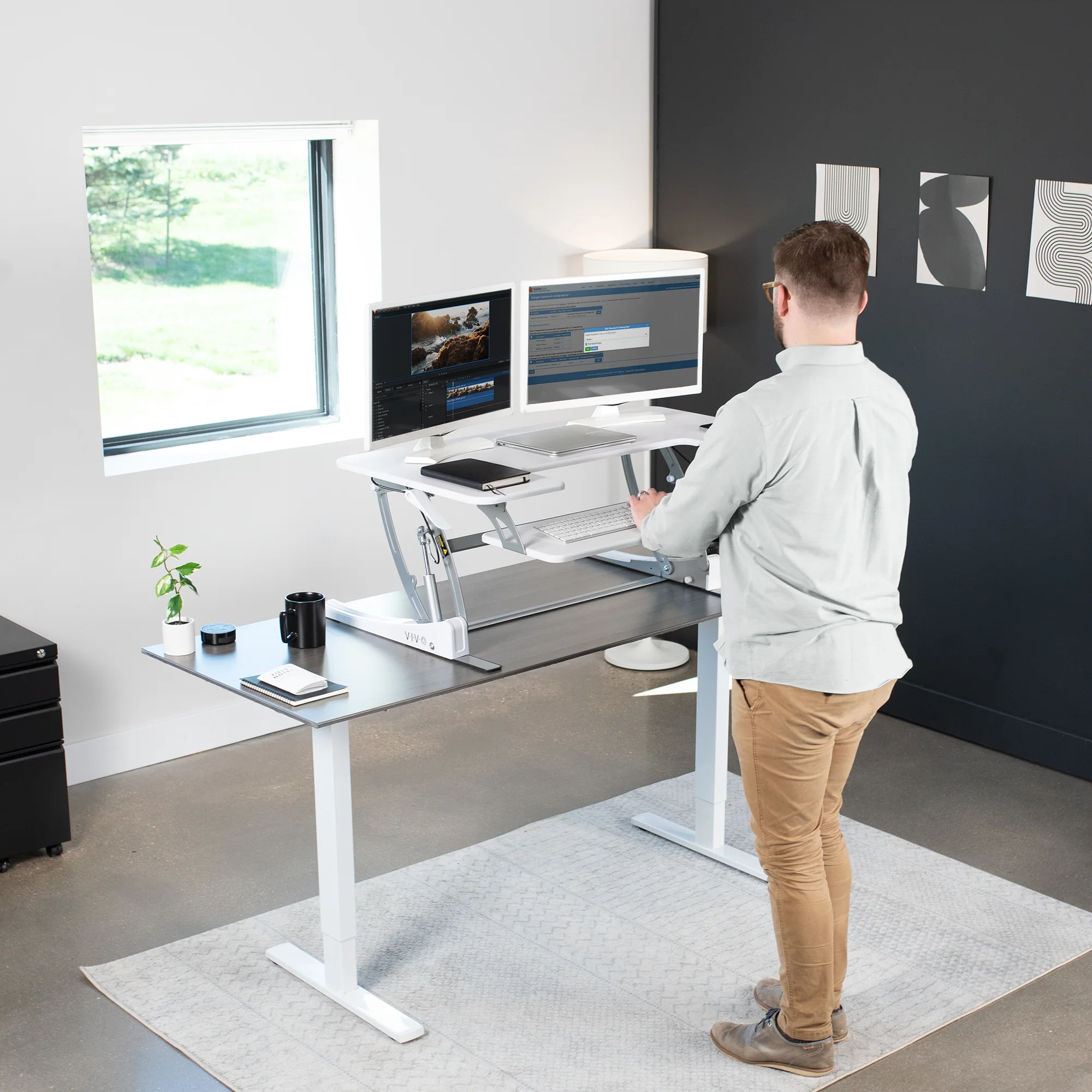 42" Standing Desk Converter - Image 17