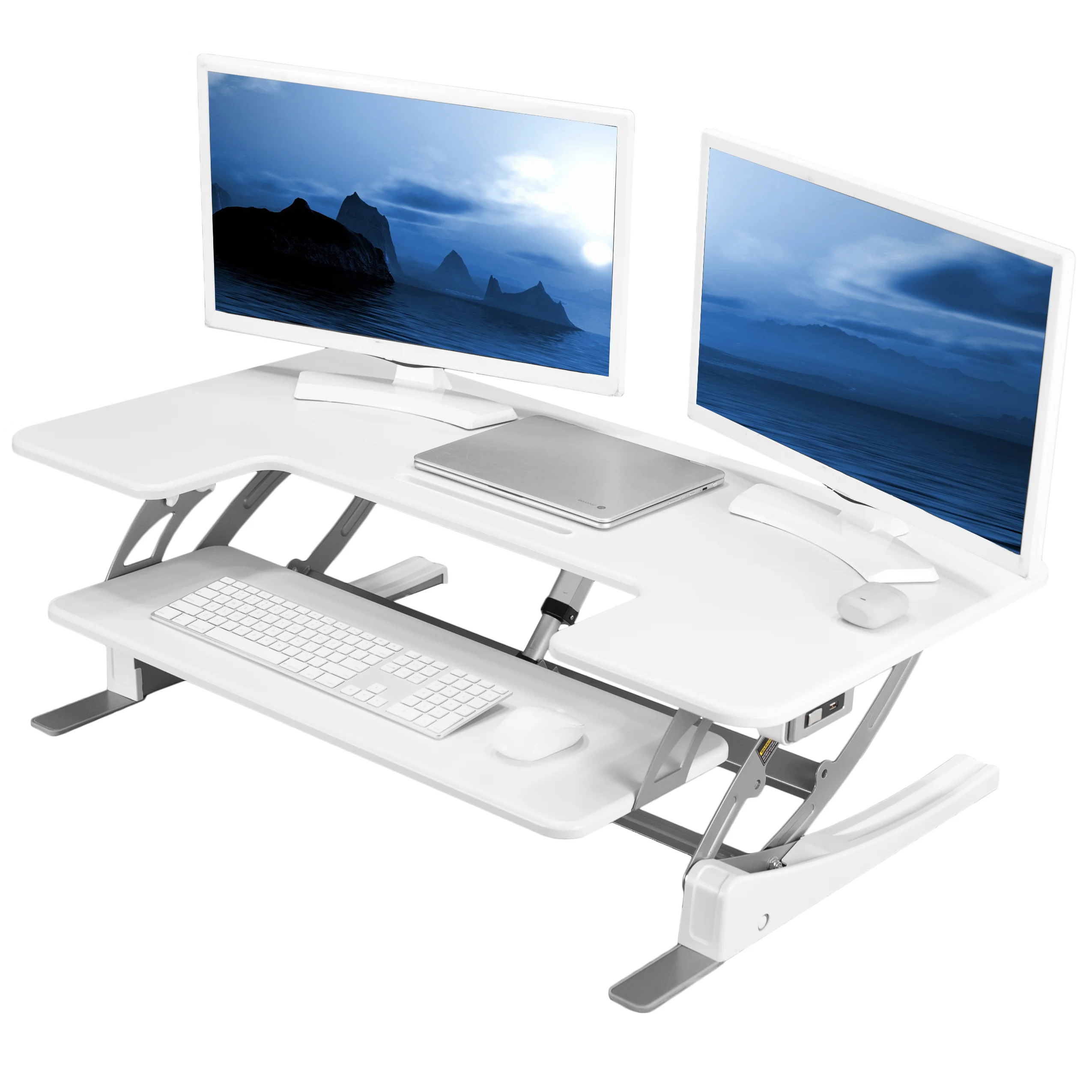 42" Electric Standing Desk Converter - Image 10