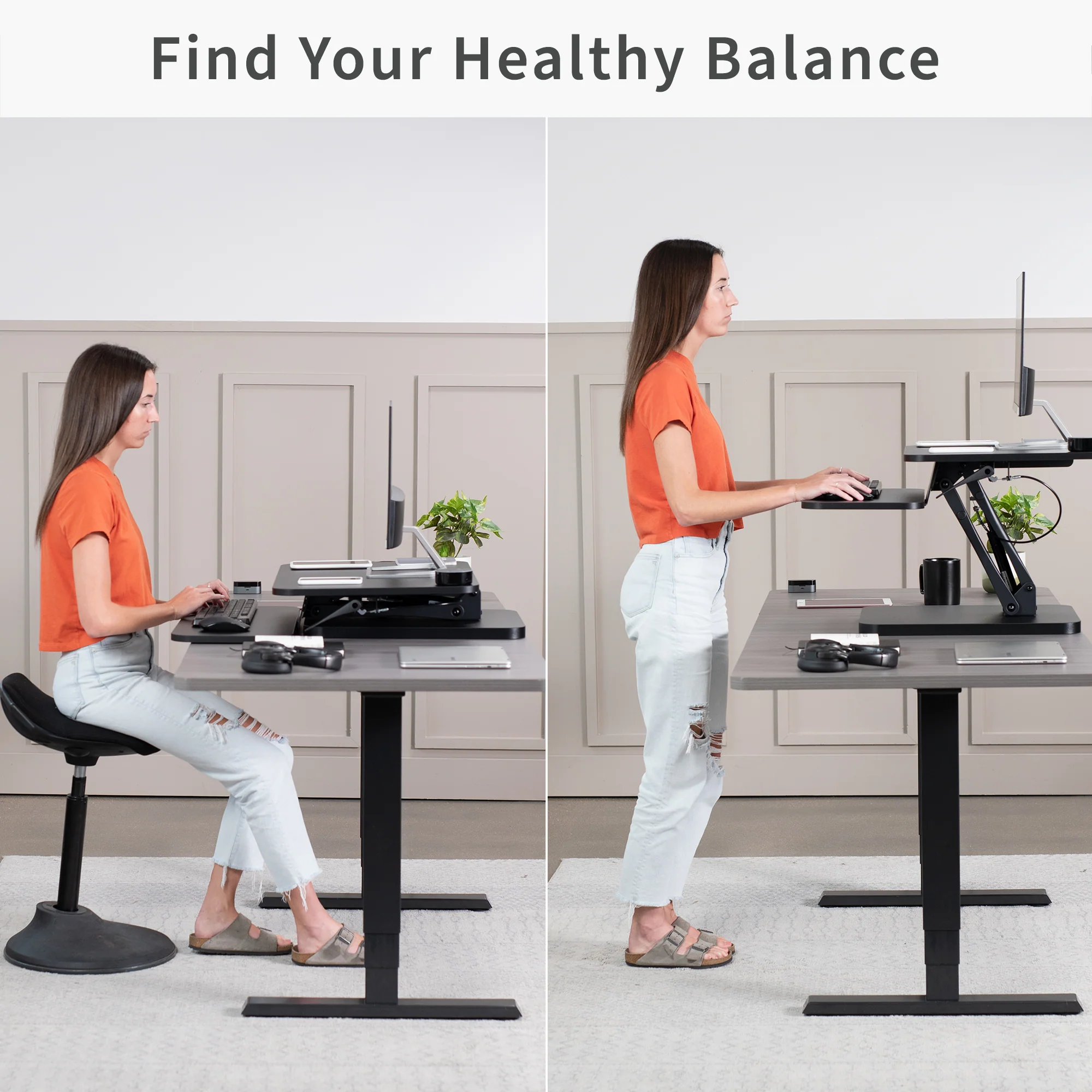 25" Standing Desk Converter - Image 8