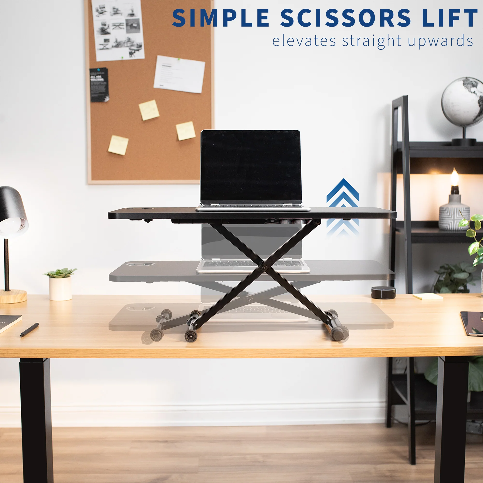 28" Single Top Standing Desk Converter - Image 9