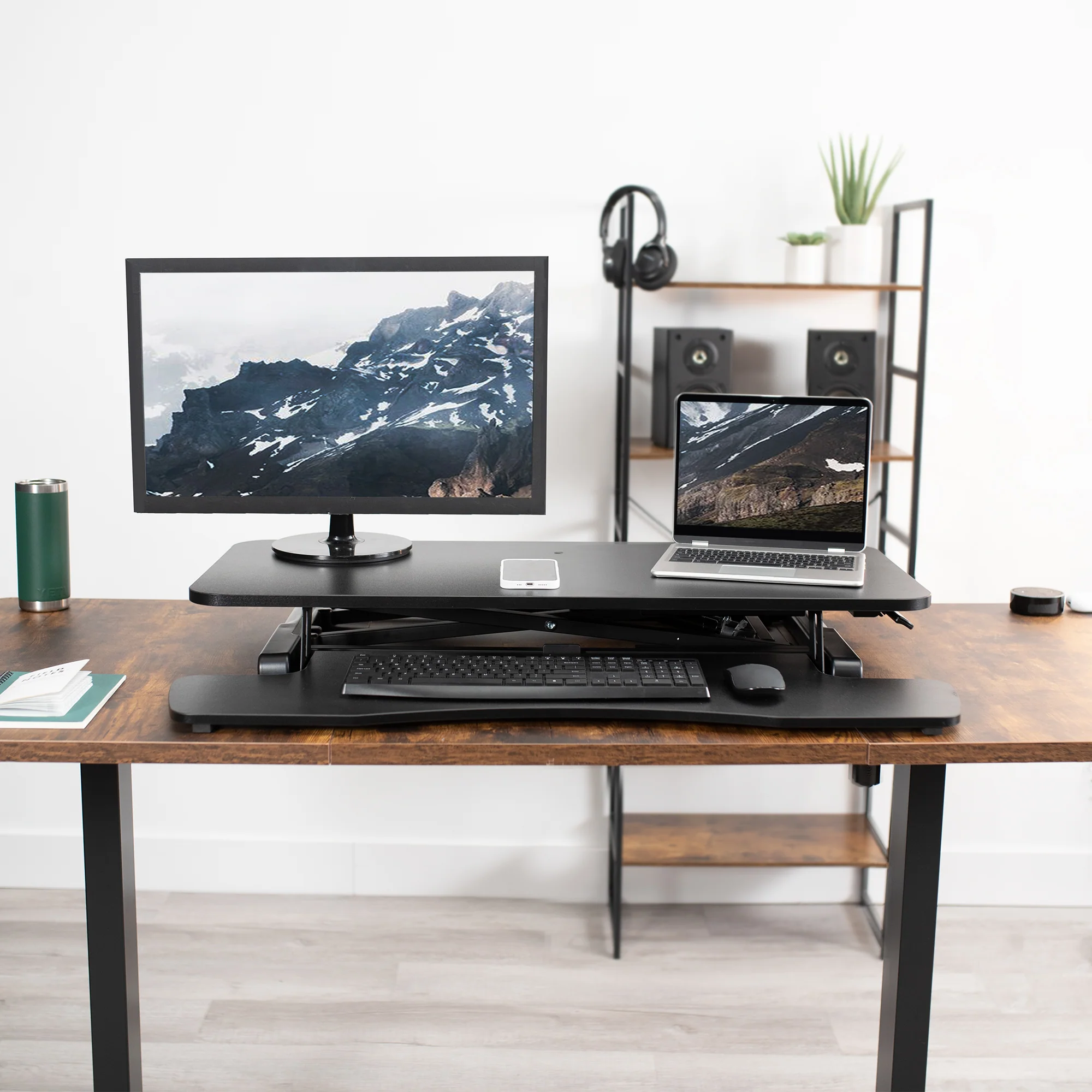 37" Standing Desk Converter - Image 9