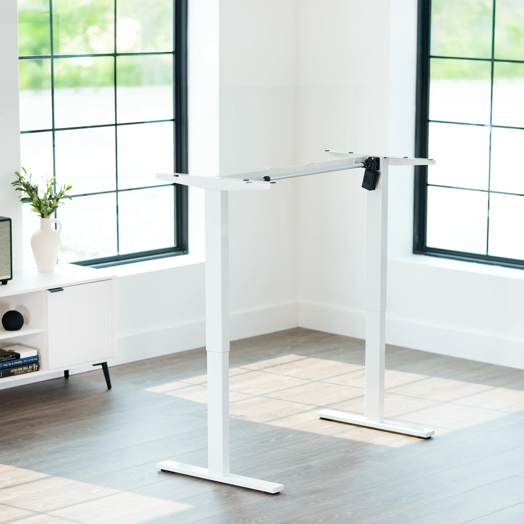 Electric Single Motor Desk Frame with Memory Controller - Image 15