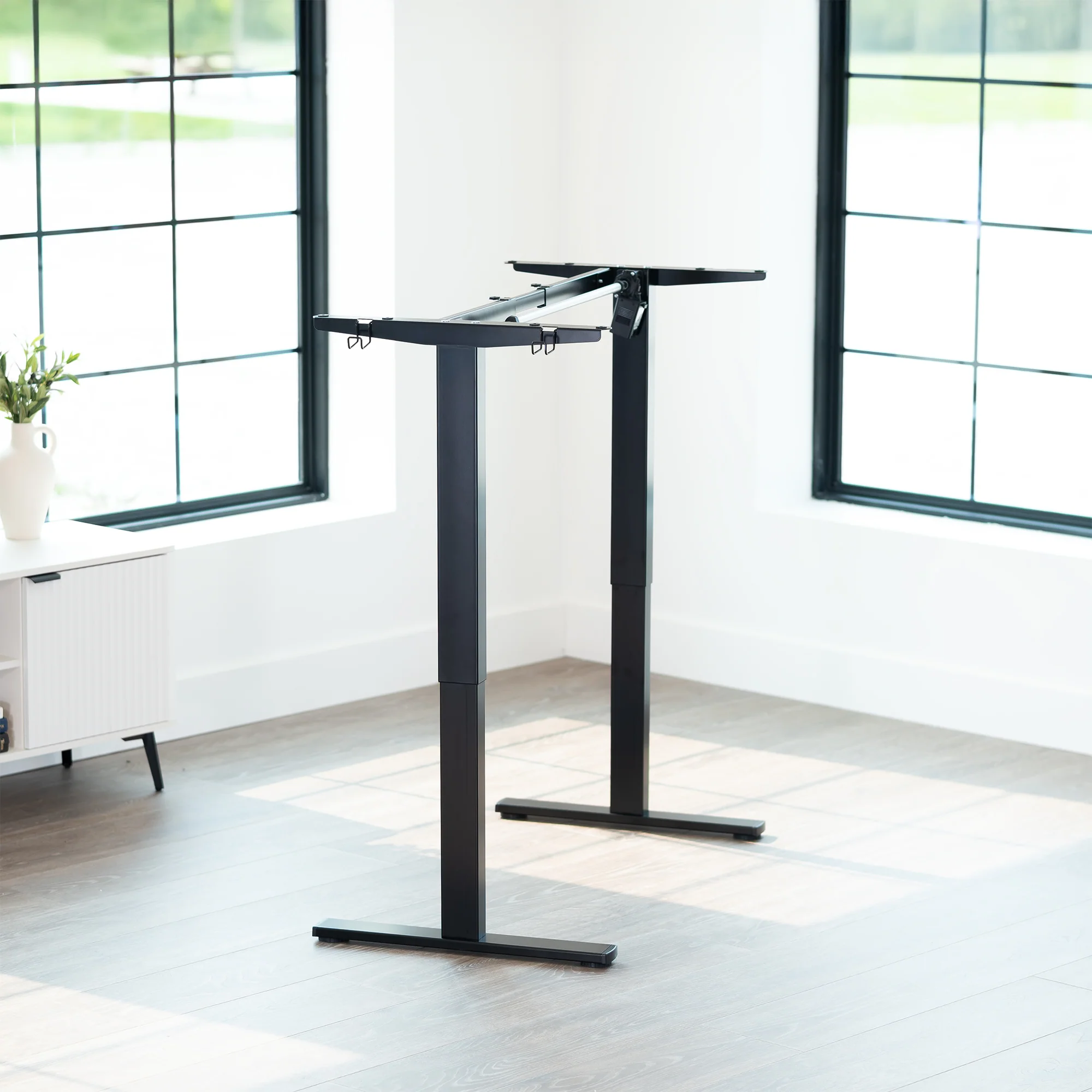 Electric Single Motor Desk Frame with Memory Controller - Image 3