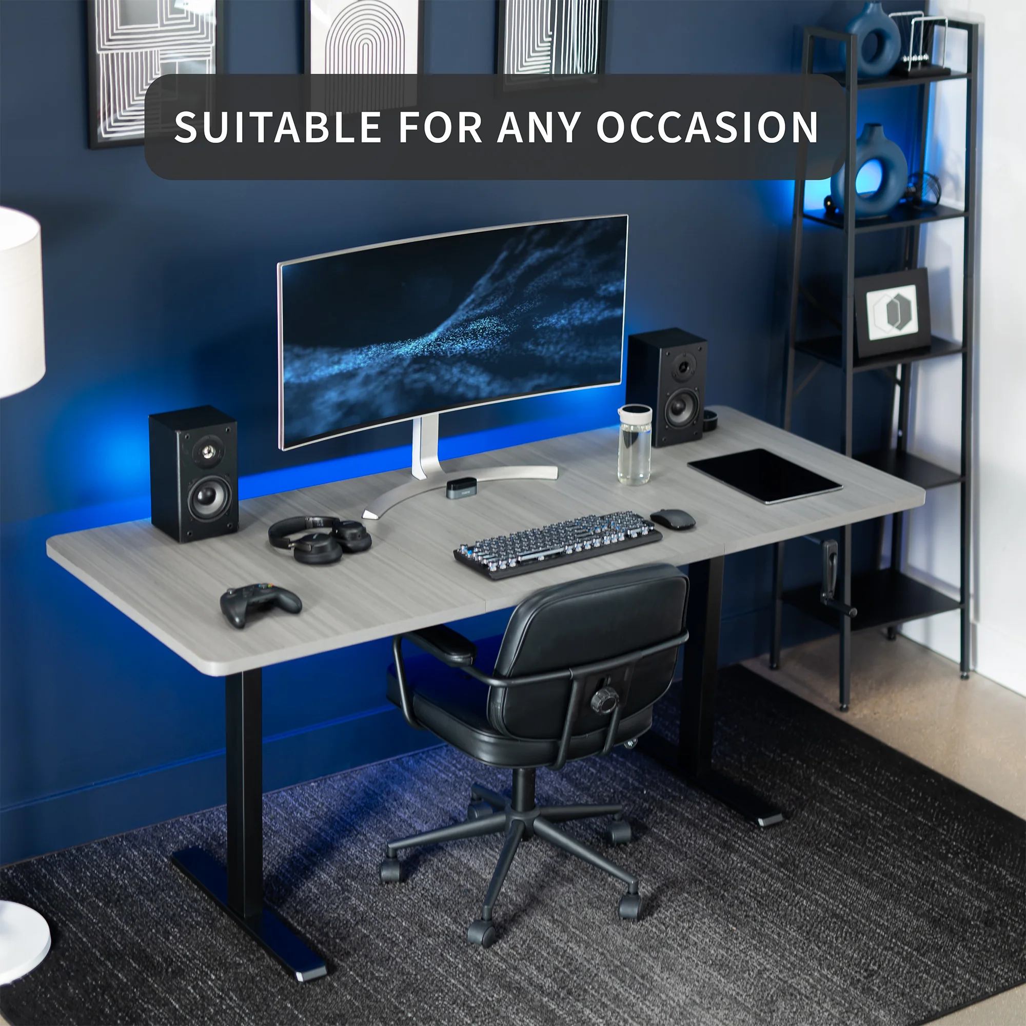 Crank Height Adjustable Desk Frame - Image 8