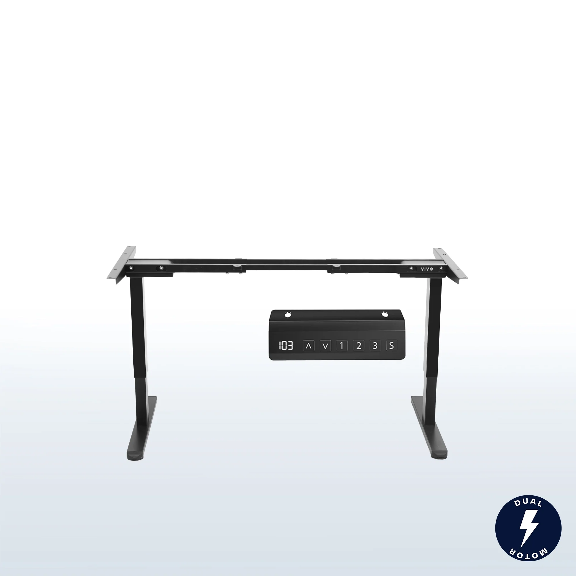 Electric Dual Motor Desk Frame with Push Button Memory Controller - Image 14
