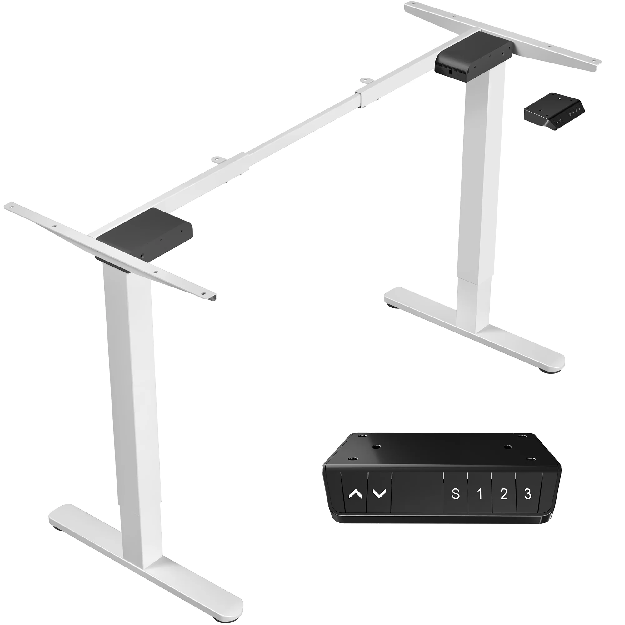 Electric Dual Motor Desk Frame with Memory Controller - Image 11