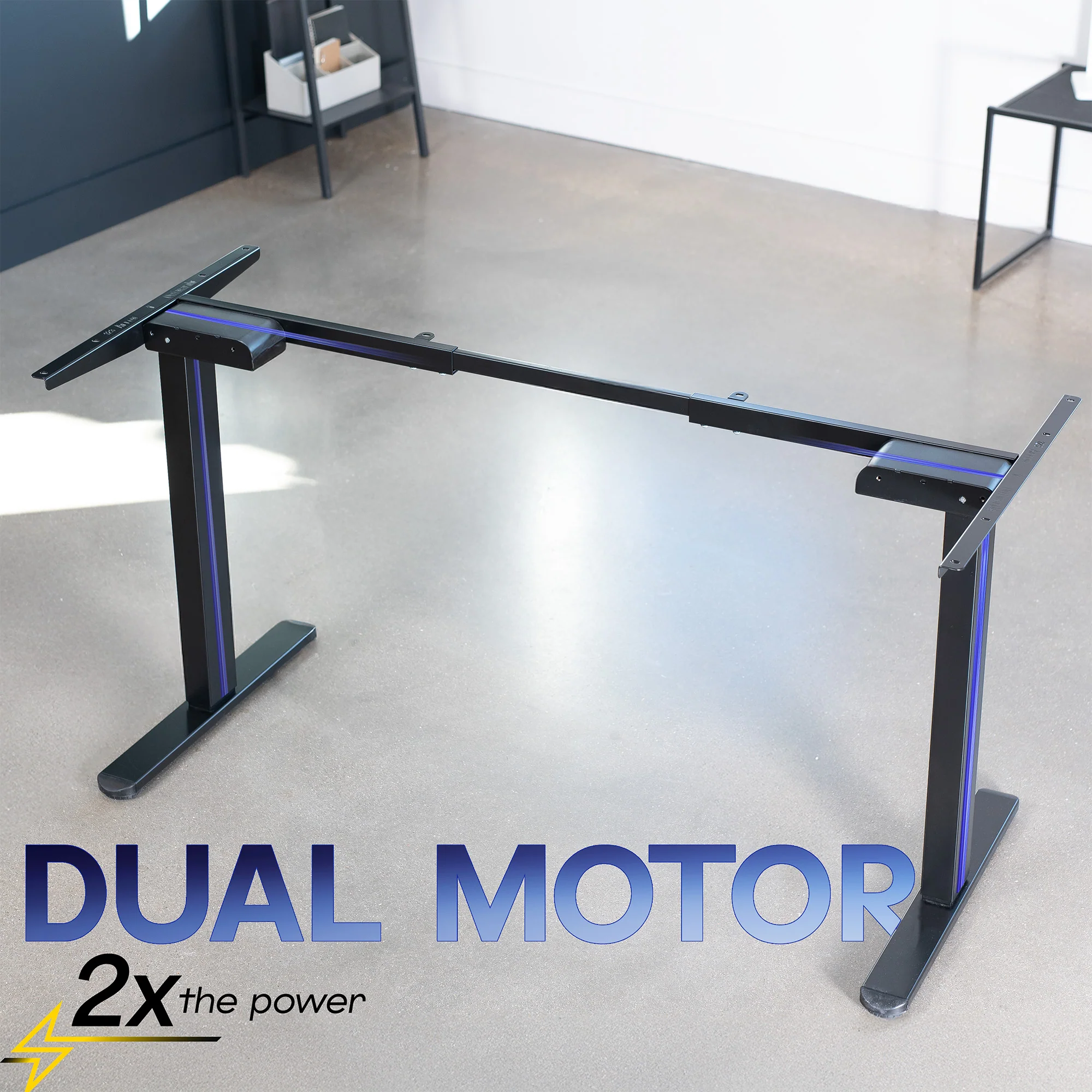 Electric Dual Motor Desk Frame with Memory Controller - Image 8
