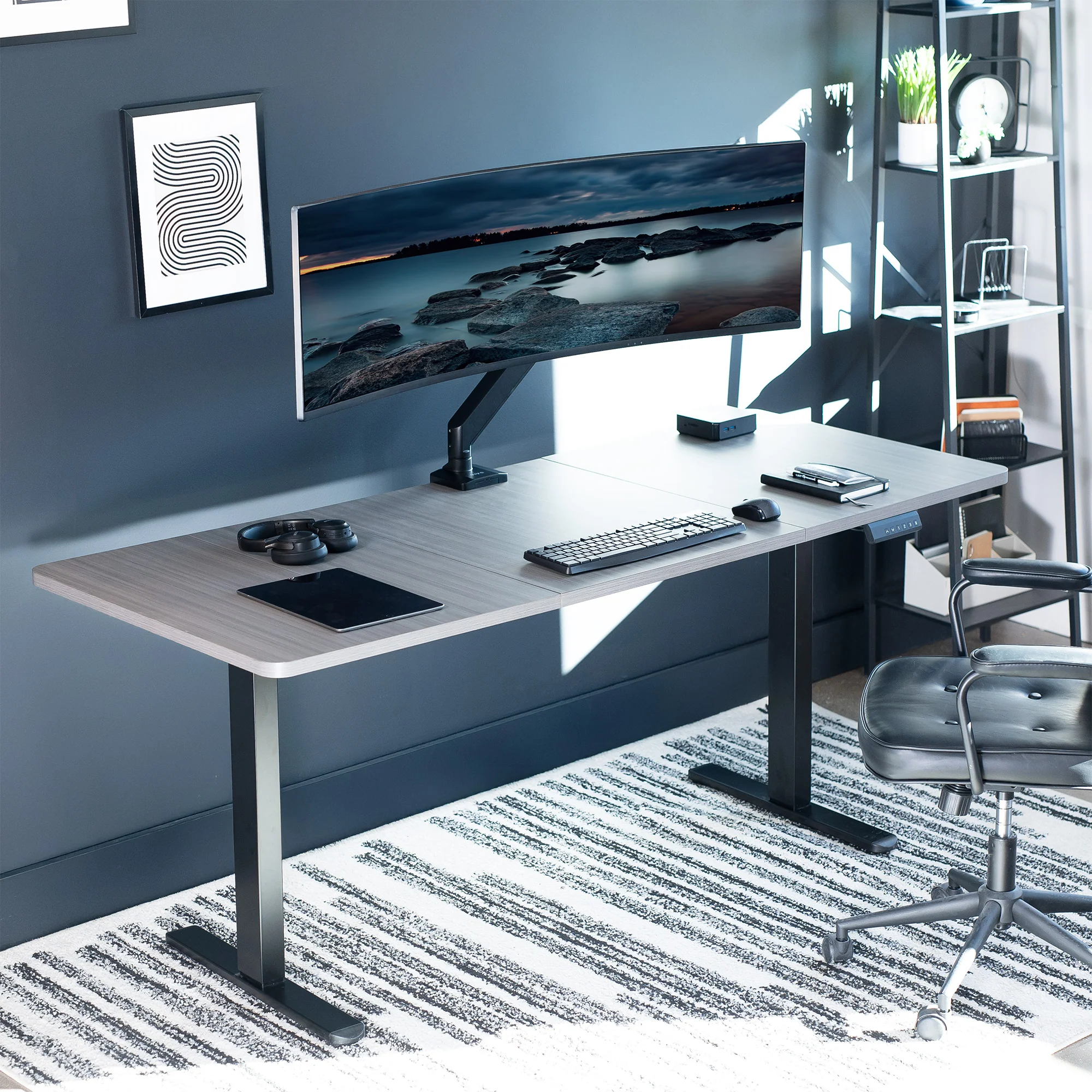 Electric Dual Motor Desk Frame with Memory Controller - Image 9