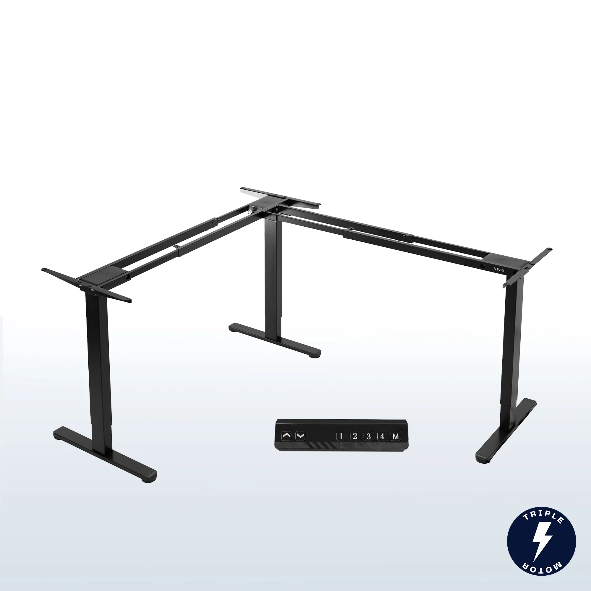 Electric Multi Motor Corner Desk Frame with Memory Controller - Image 13